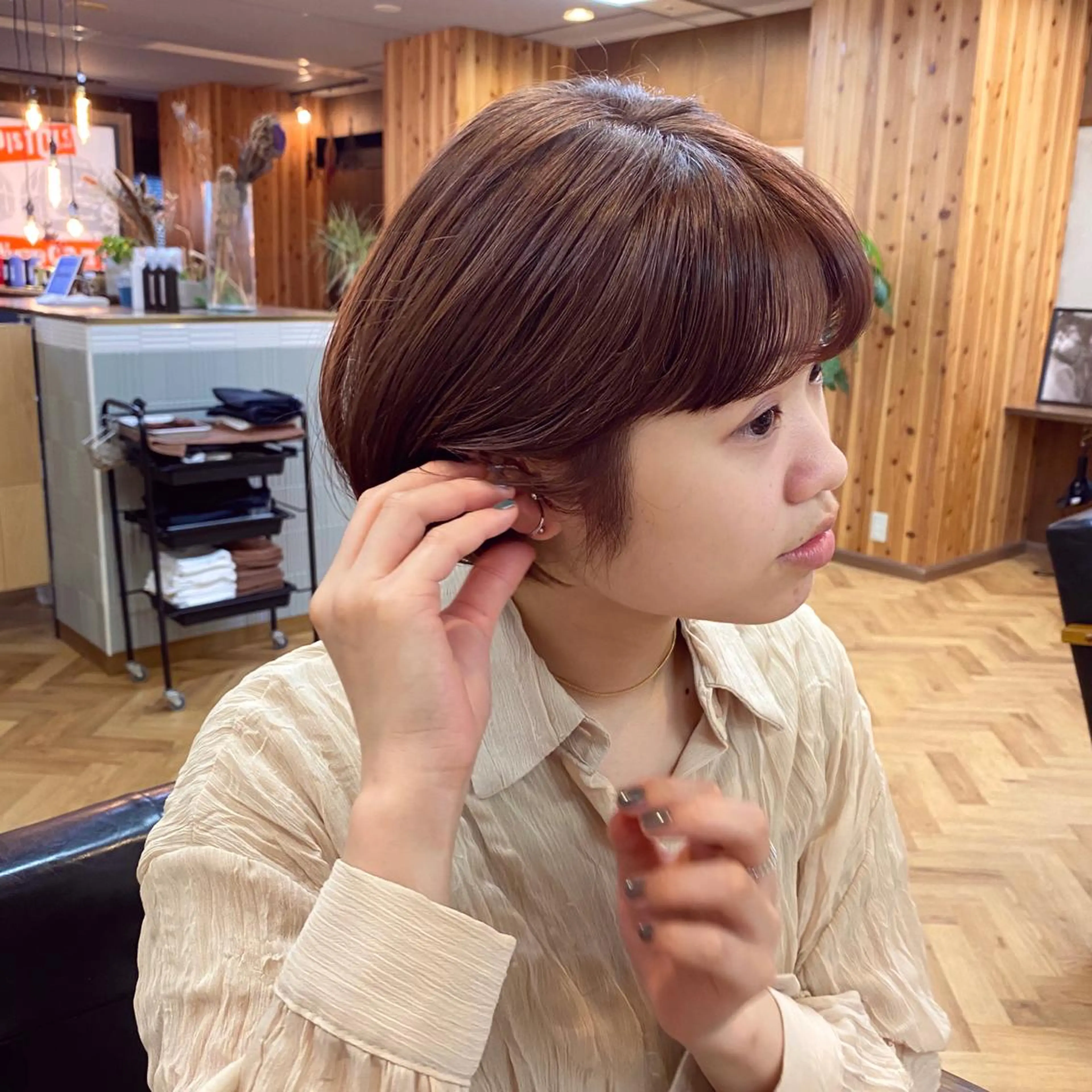 ショート EMANON梅田店所属・前川 朋香のヘアスタイル