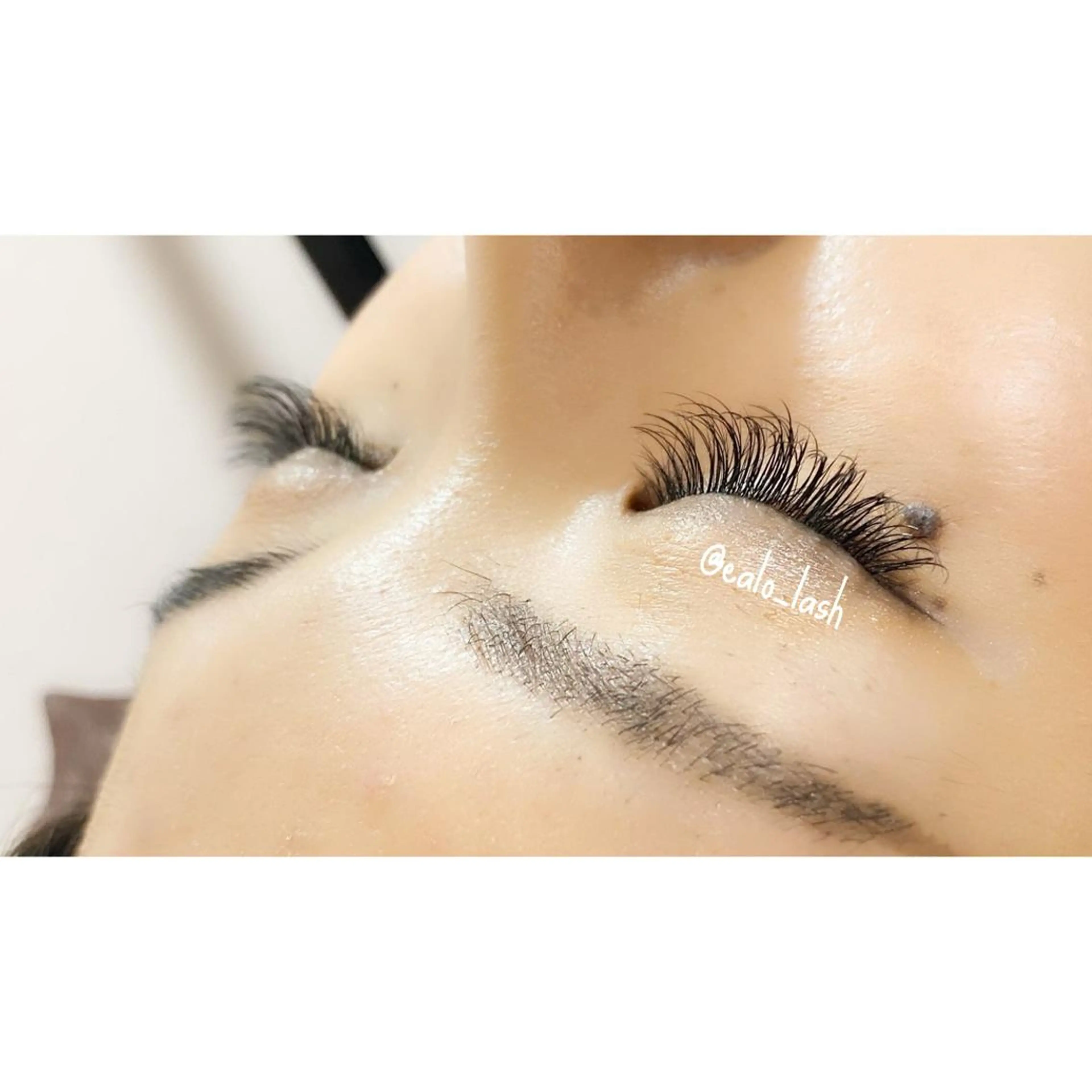 マツエク・マツパ フラットラッシュ マツエク Ealo押上 Erieのマツエク・マツパデザイン