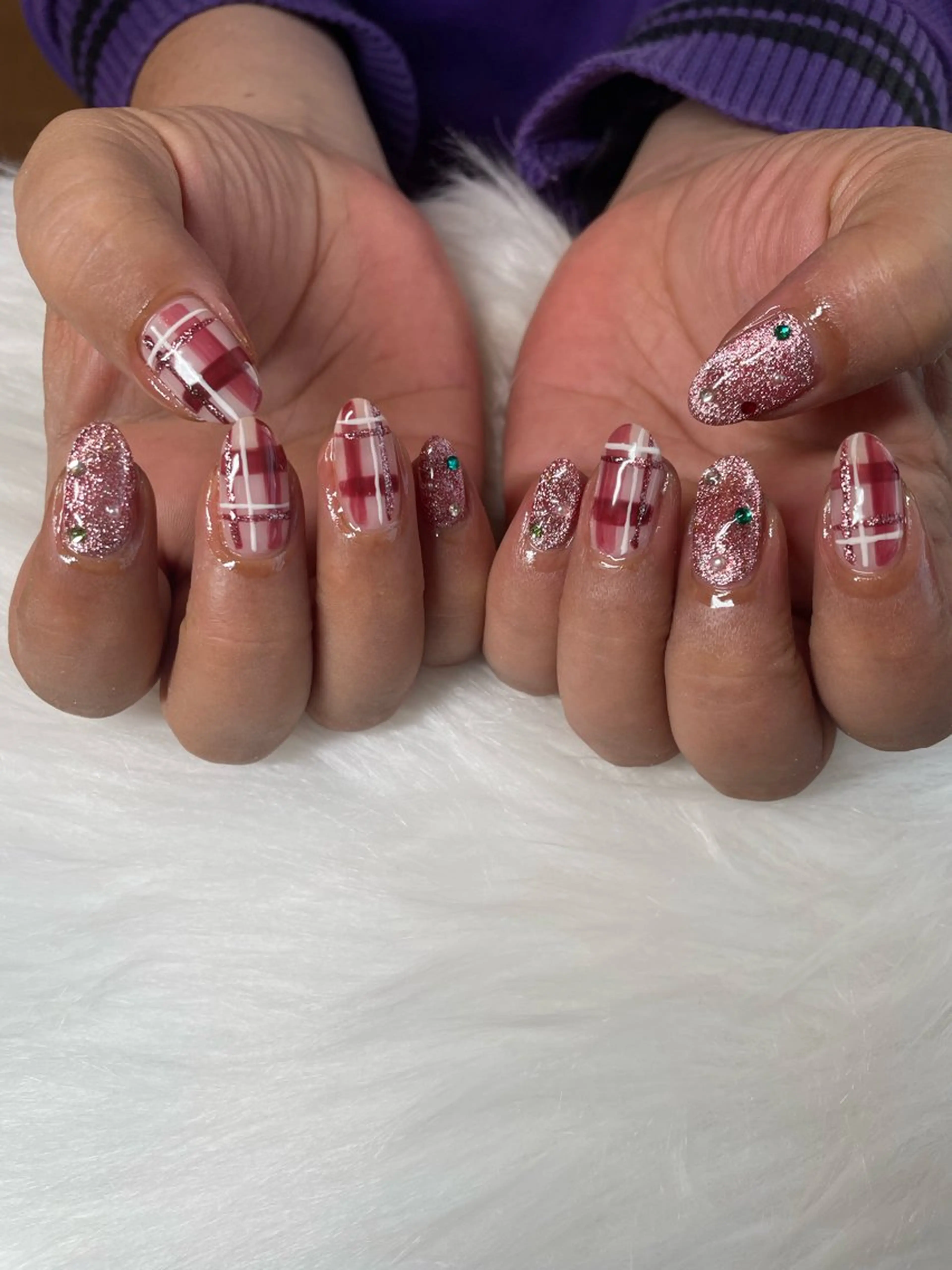 ネイル アートネイル ハンドネイル ulu🌼 nanaのネイルデザイン