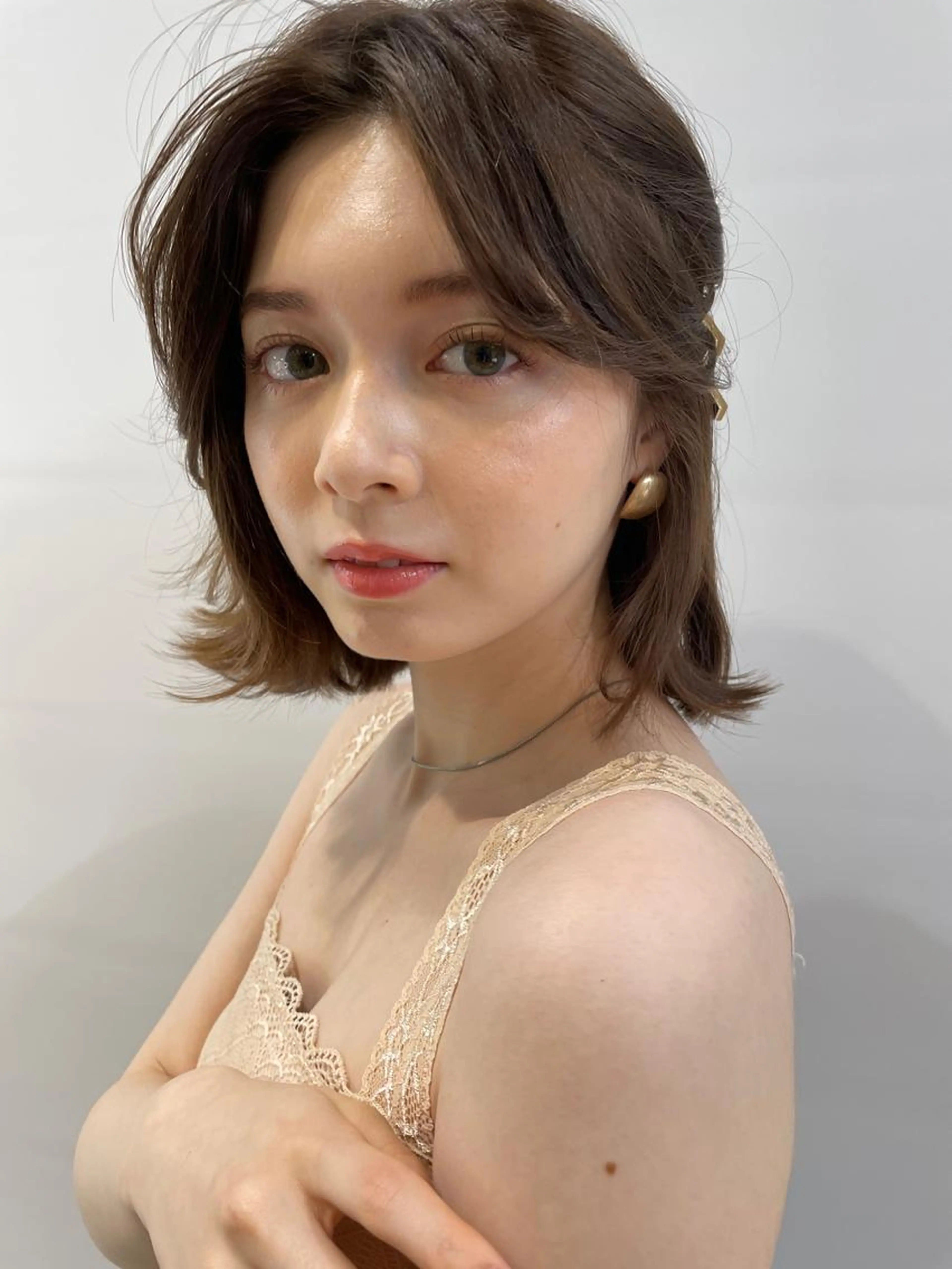 スキンケア​〜​フルメイク🫧 デート前やイベント前に🌸(ヘアはコテ巻き又は簡単アレンジさせていただきます)の写真