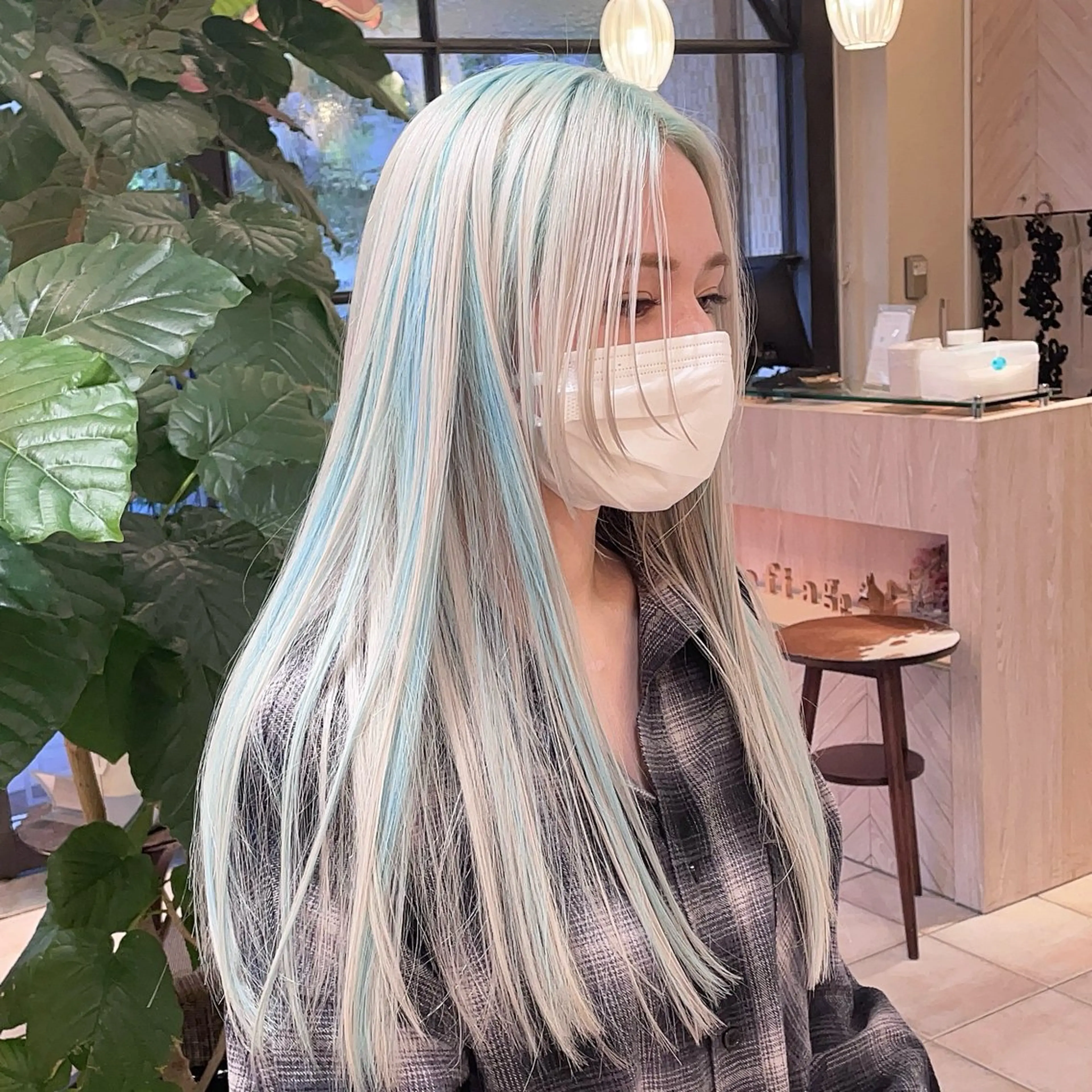 ロング ヘアカラー トリートメント tet 店長 RIKITOのヘアスタイル