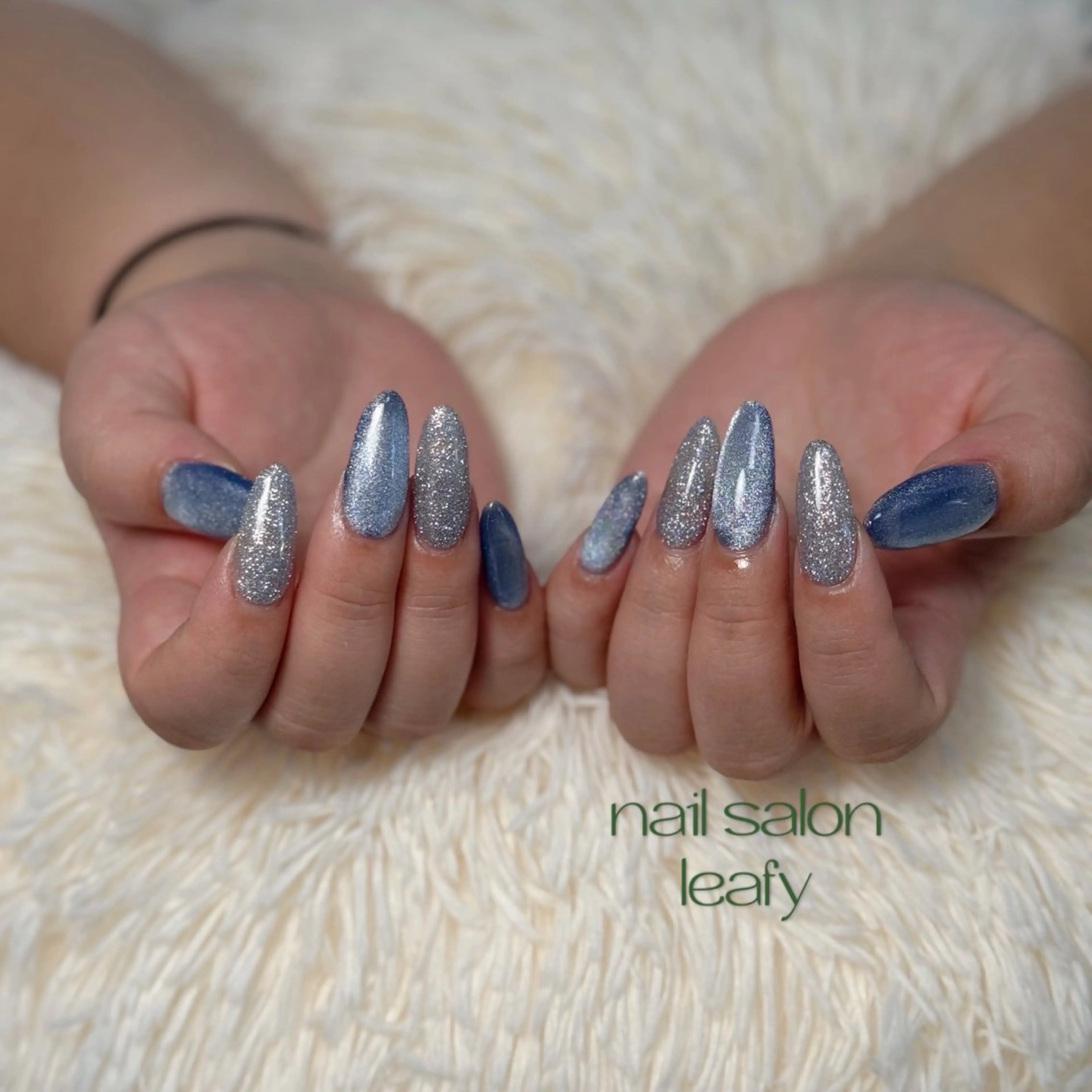 ネイル フラッシュネイル ネイルサロン leafyのネイルデザイン