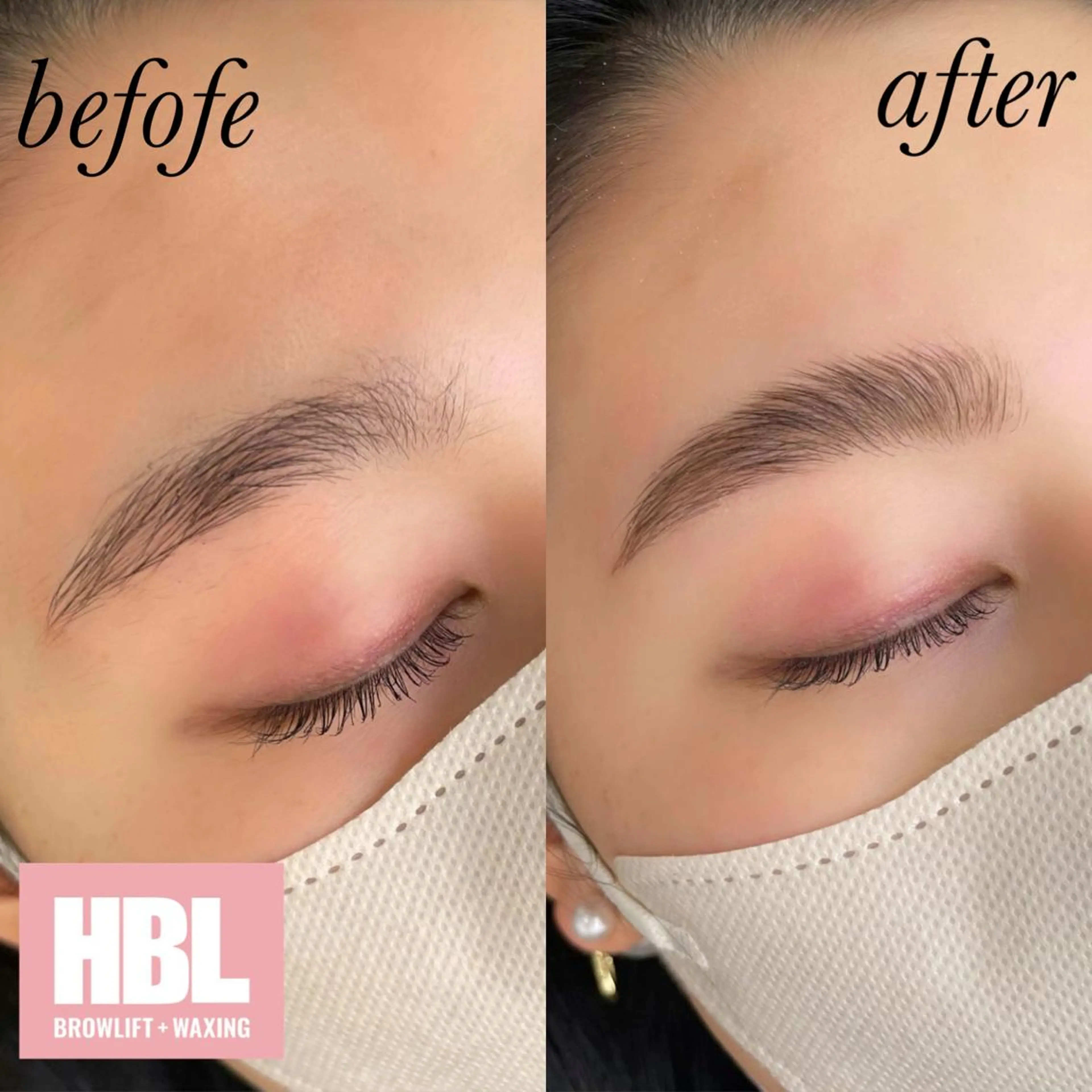 アイブロウ ハリウッドブロウリフト 顔肌革命所属・顔肌 革命の眉毛・アイブロウイメージ