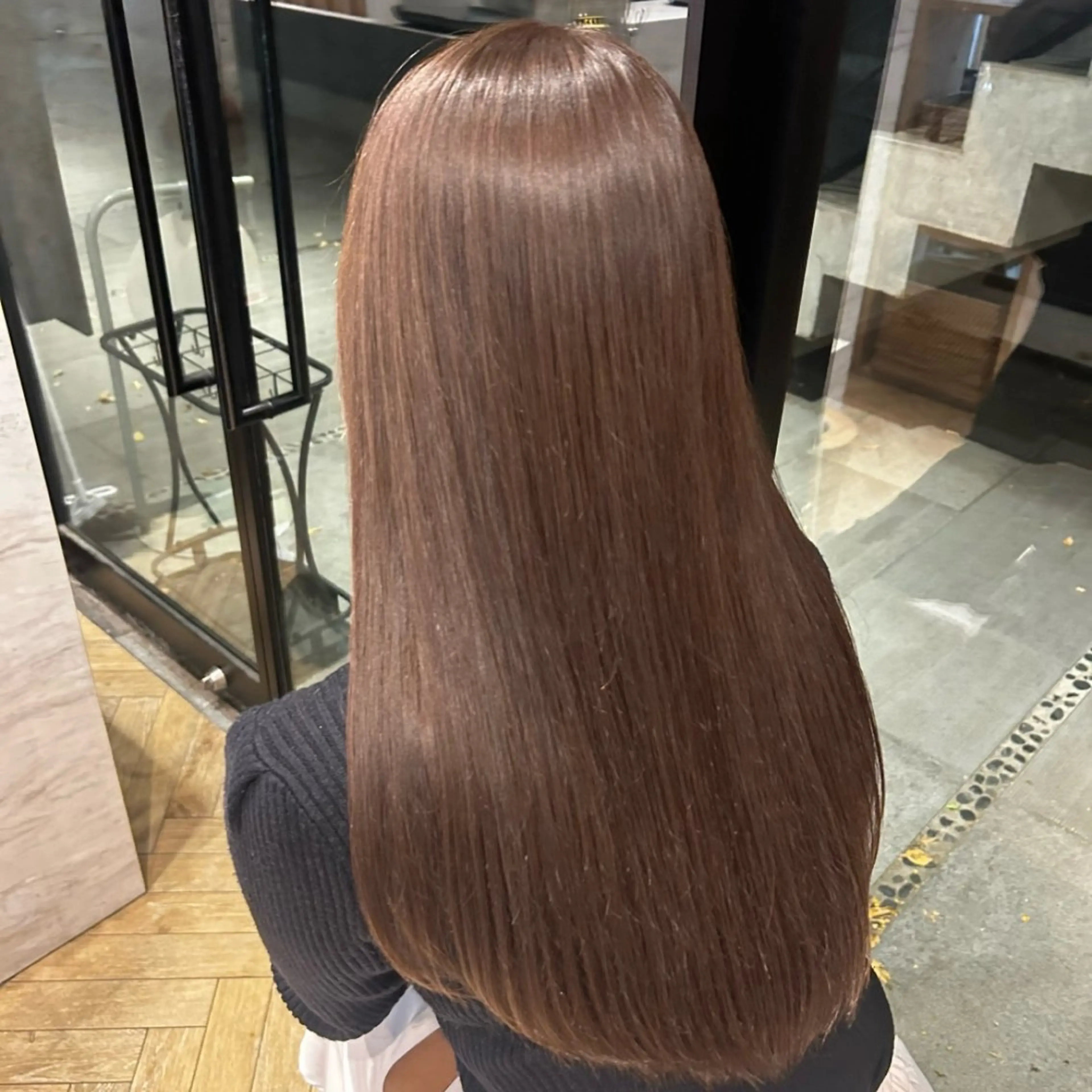 ロング ヘアカラー 縮毛矯正 トリートメント ヘッドスパ ヘアセット 🌸透明感/レイヤー / 栗林 彩🌸のヘアスタイル