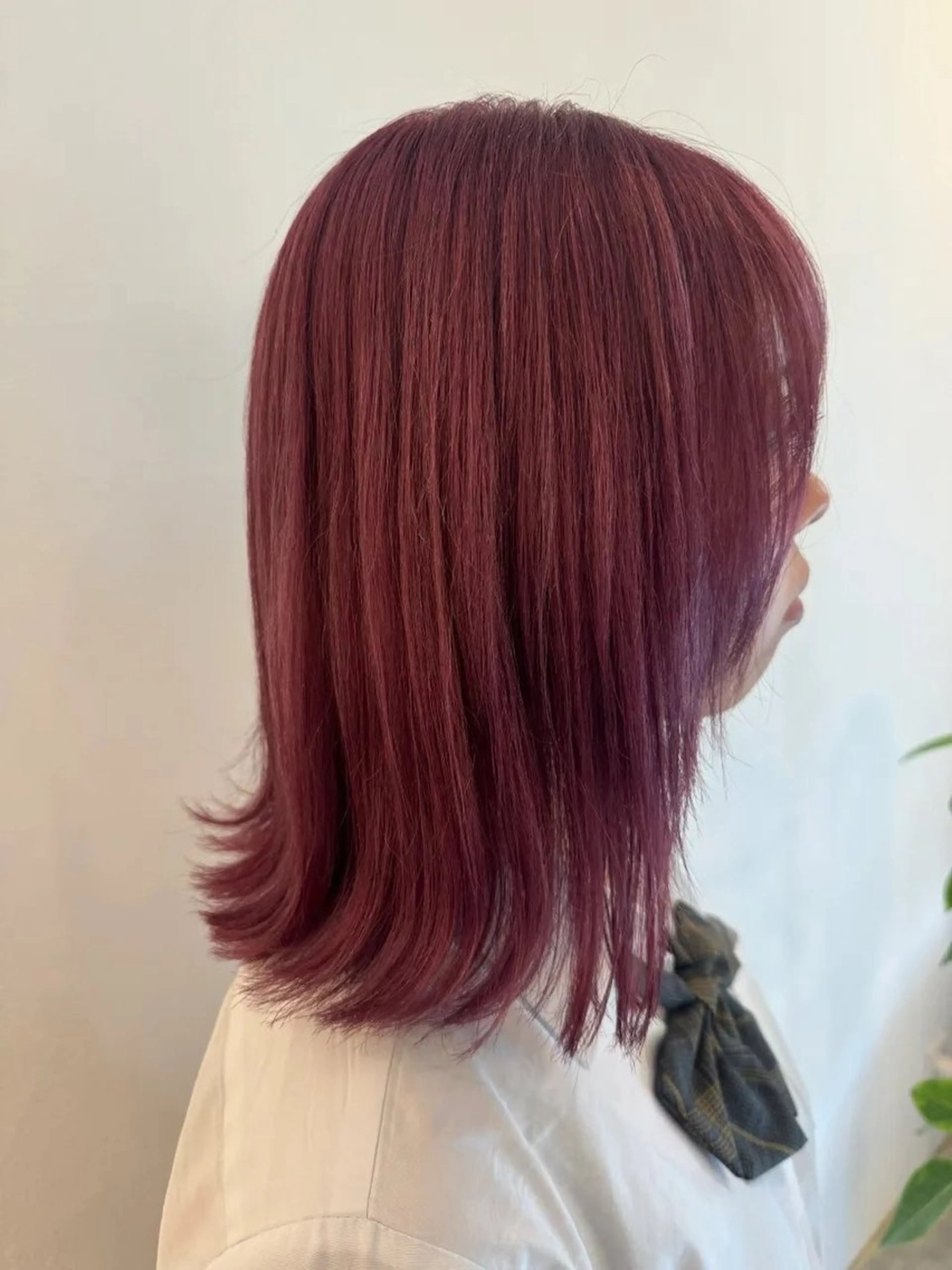 ミディアム 💖ASUKA 💜/透明感カラーのヘアスタイル