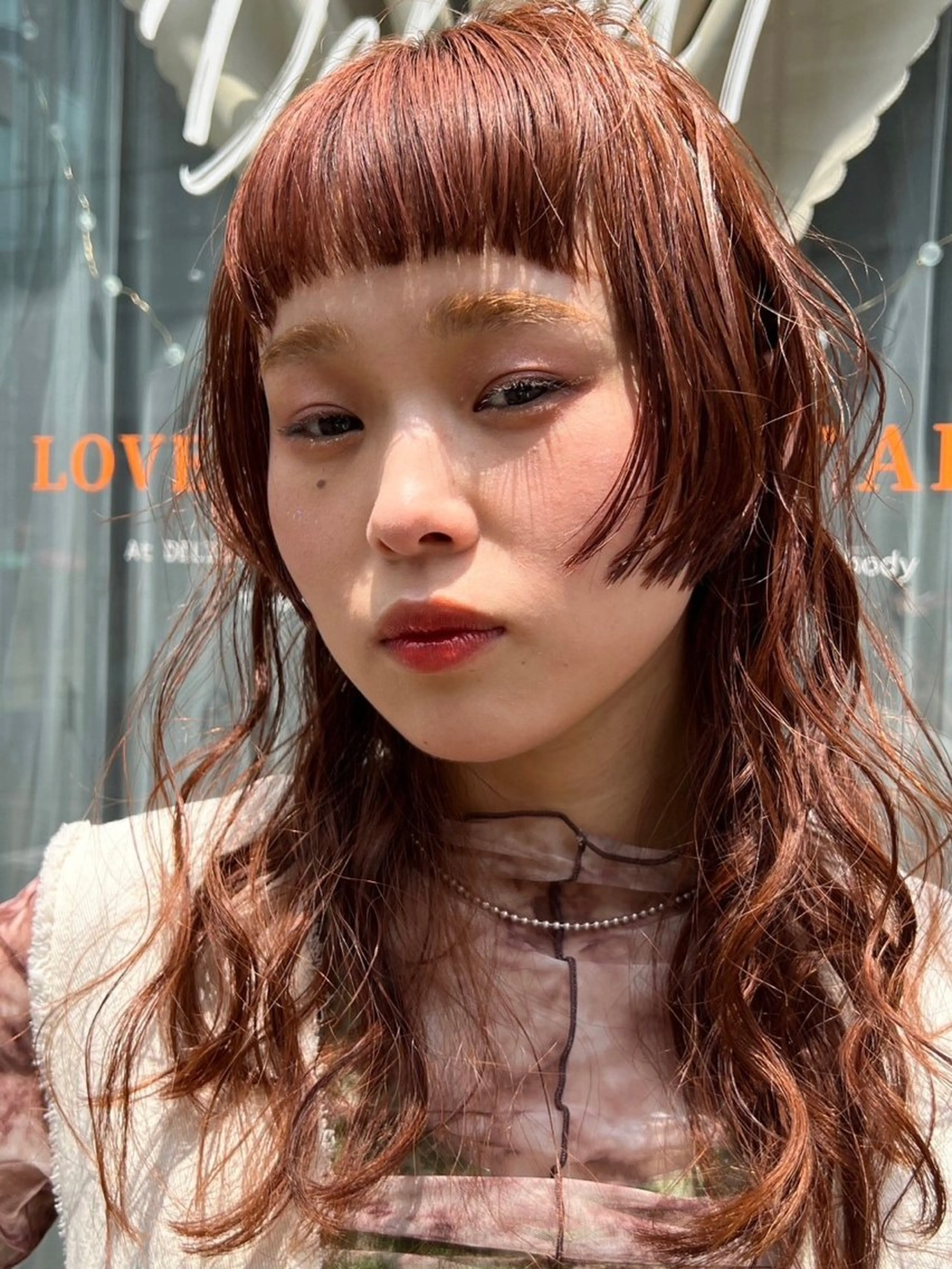 ロング 中尾 未来/艶カラー /カットモデルのヘアスタイル