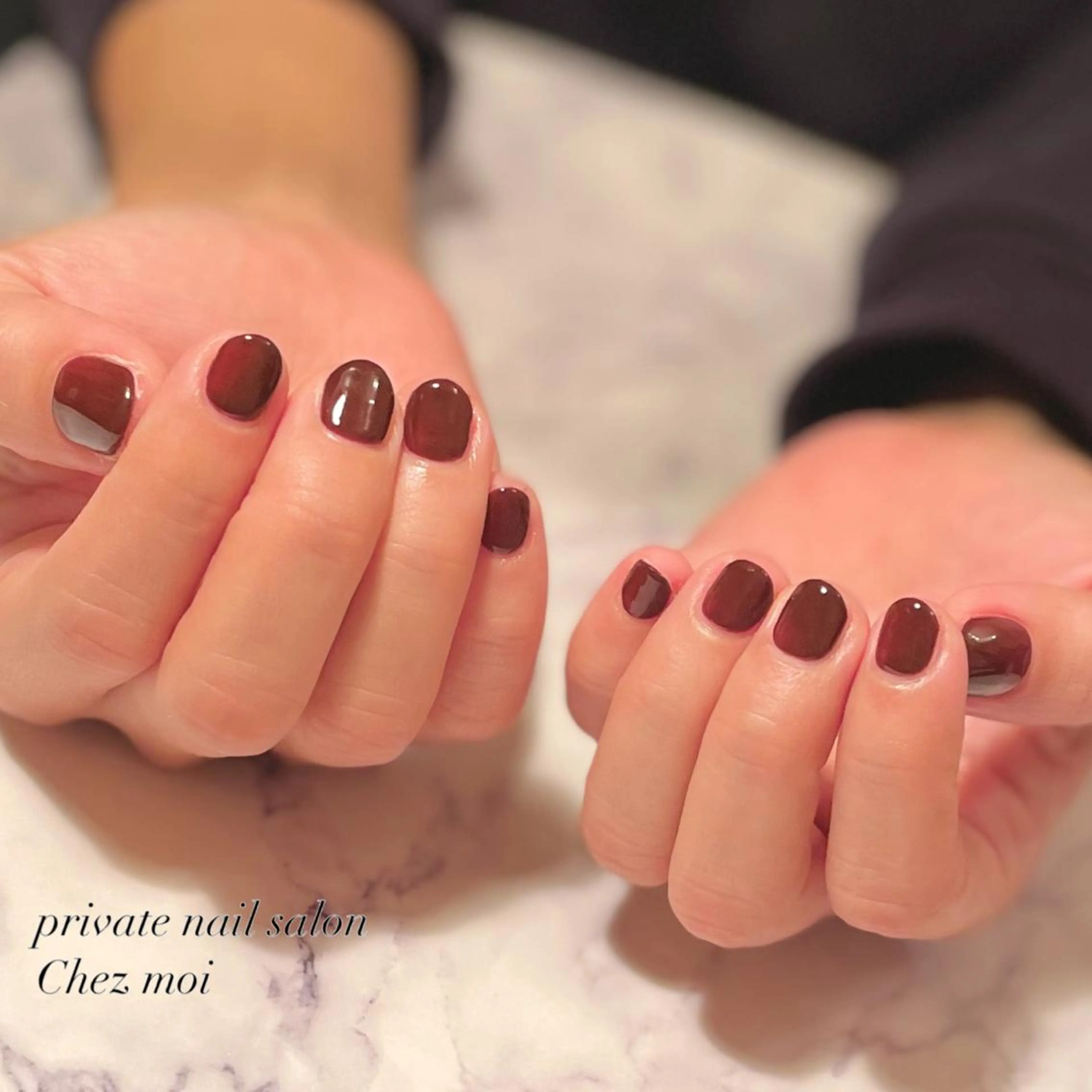 ネイル ワンカラーネイル KOMINE TOMOKOのネイルデザイン