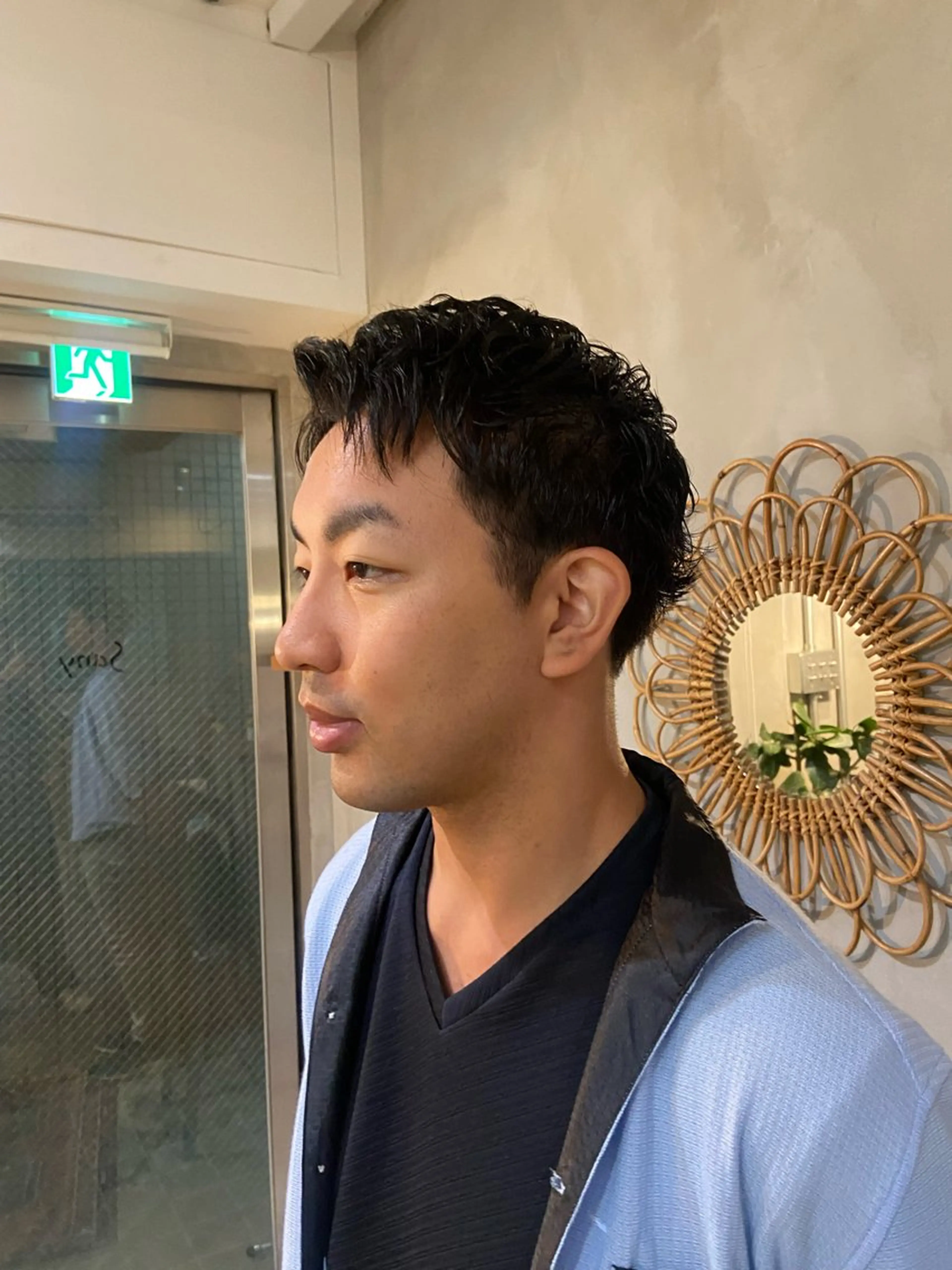 ショート カット 大人メンズショート/ ナチュラルヘア/福田のヘアスタイル