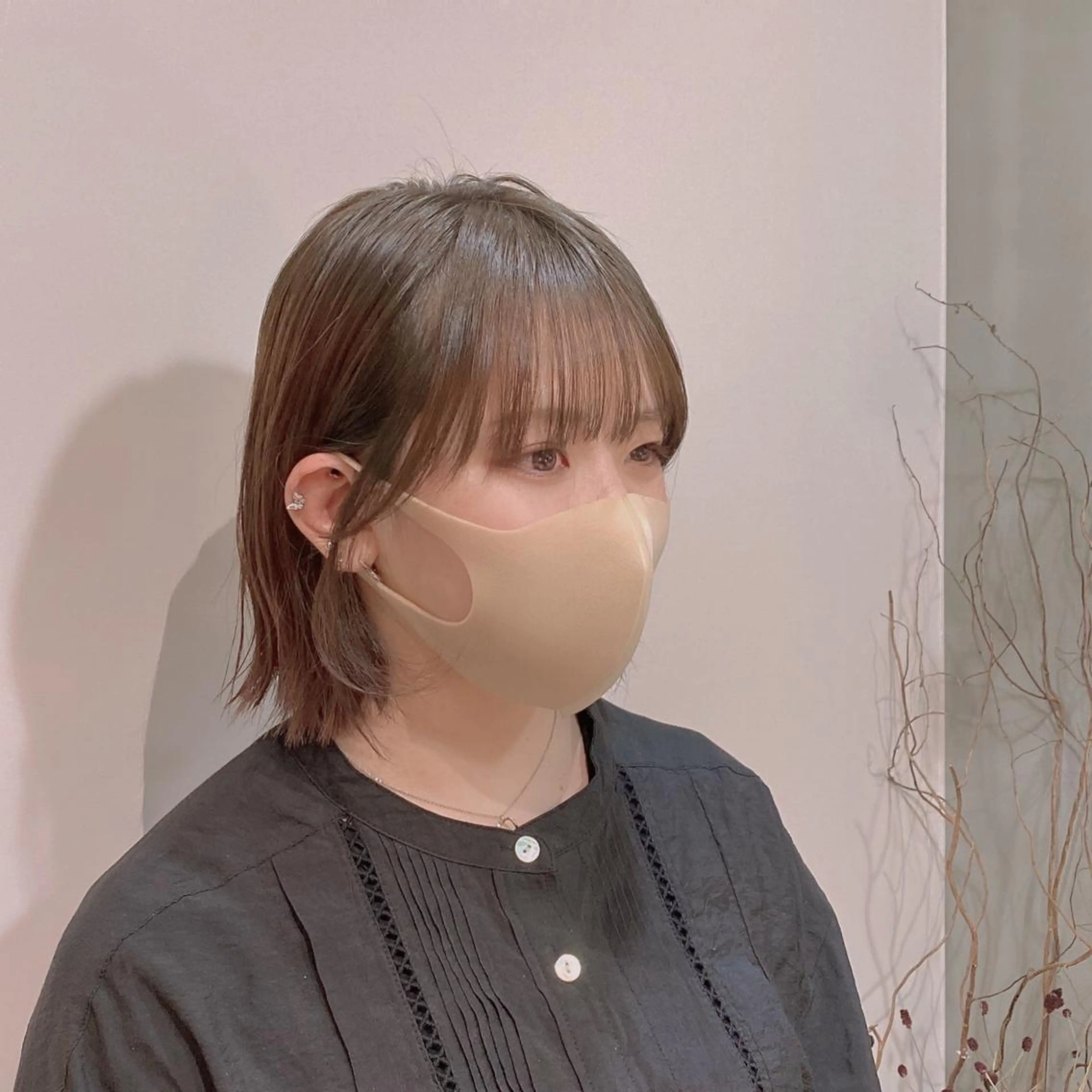 ショート カット ヘアカラー トリートメント La paix所属・パーソナルカラー lapiax阿部のヘアスタイル