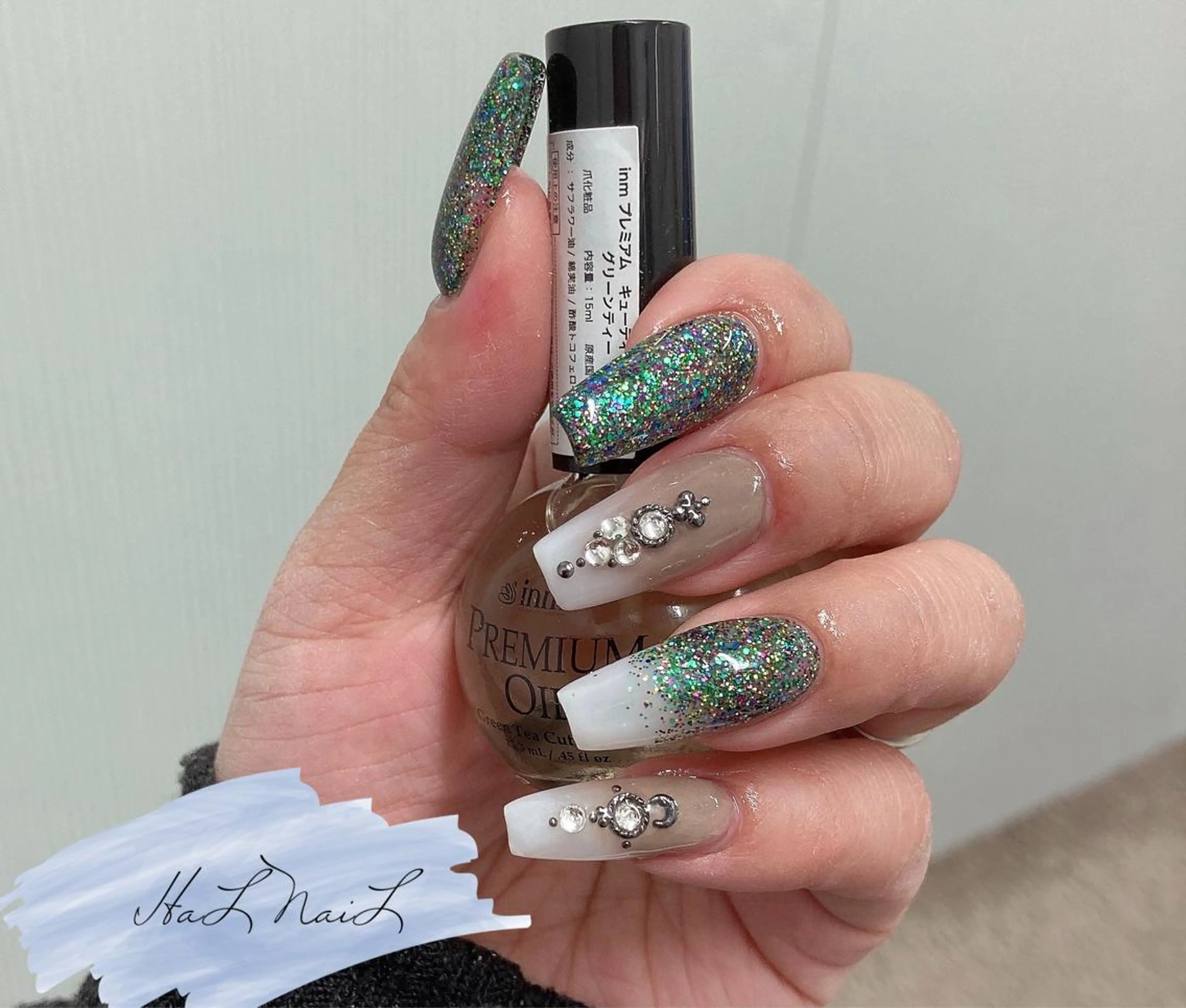 ネイル スカルプネイル ハンドネイル HaL NaiLのネイルデザイン