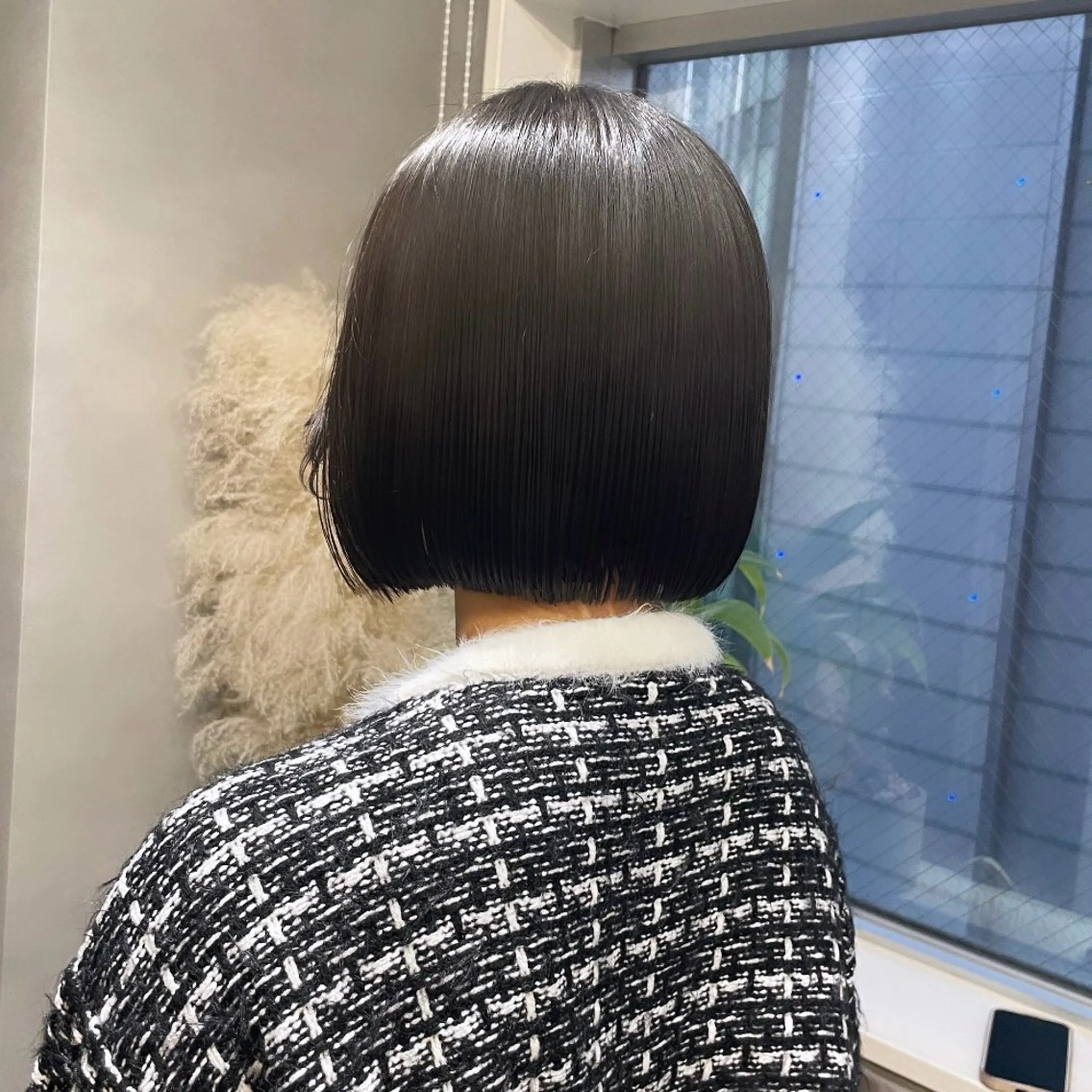 cut ‣‣ ボブ​〜​ミディアム✂️ (シャンプーブロー込)の写真