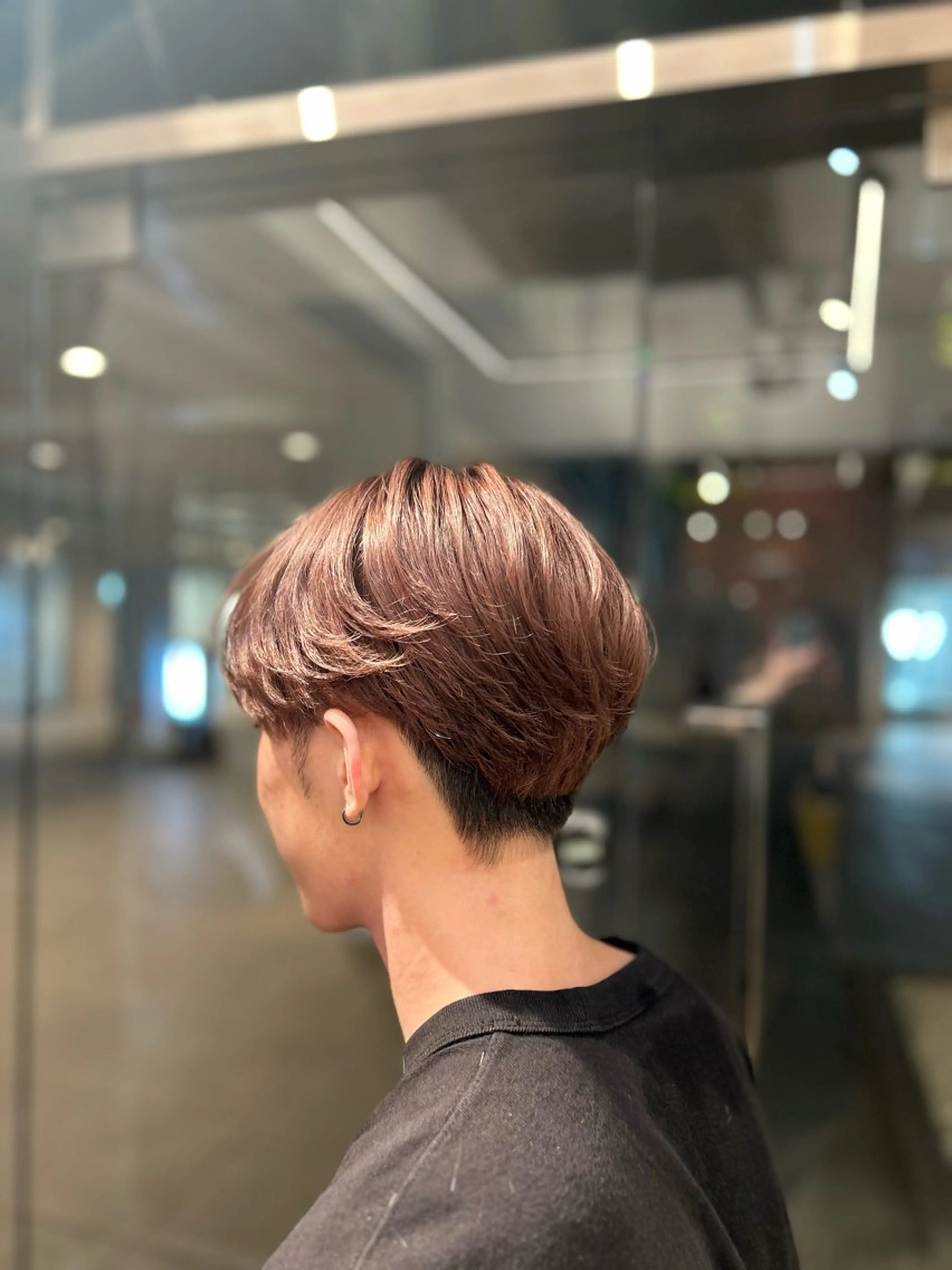 カラー メンズ ヘアカラー AMBERGLEAM Hair&Cloth Yoga所属・Ryo☘縮毛矯正/ メンズ/ブリーチ/のヘアスタイル