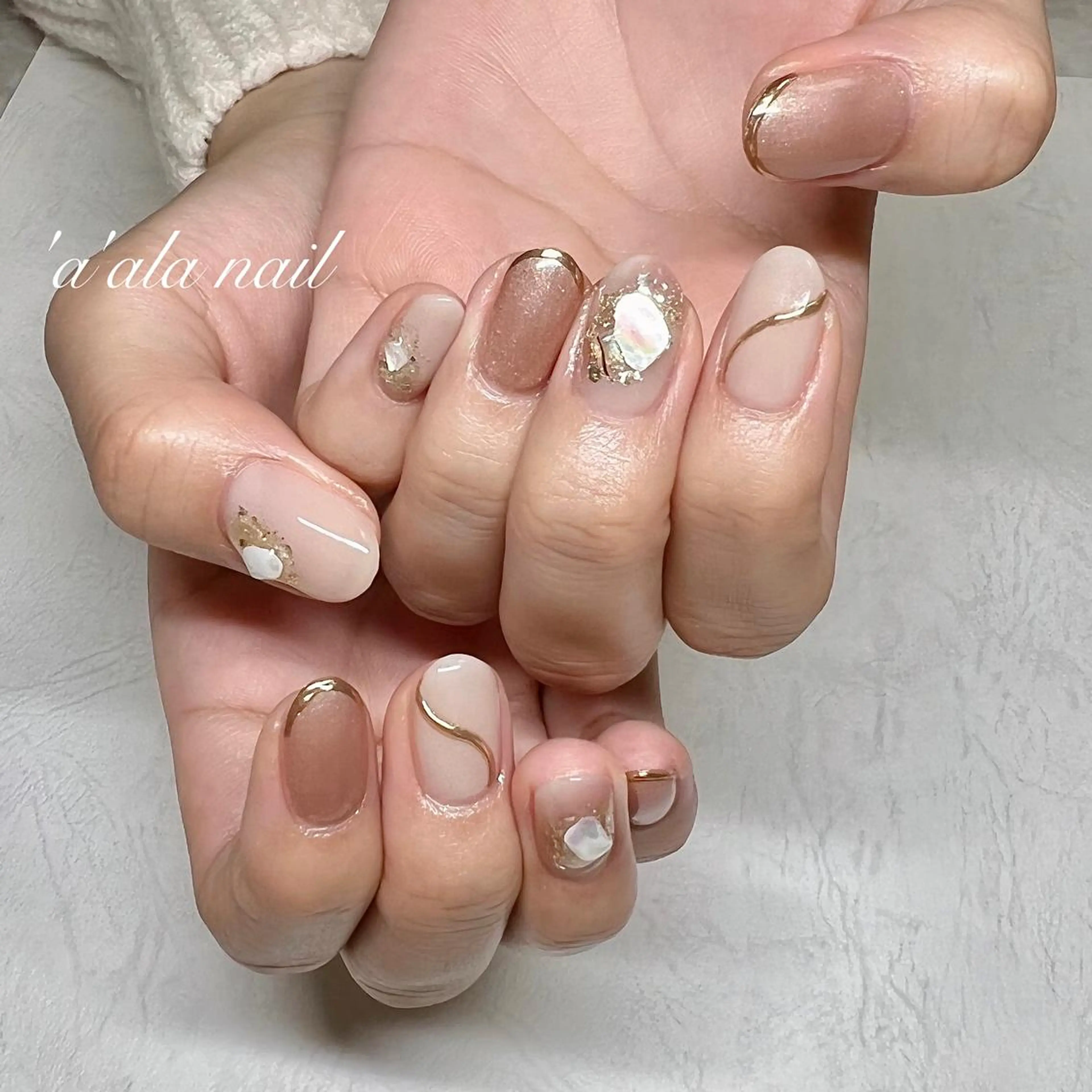 ネイル 'a'ala nailのネイルデザイン