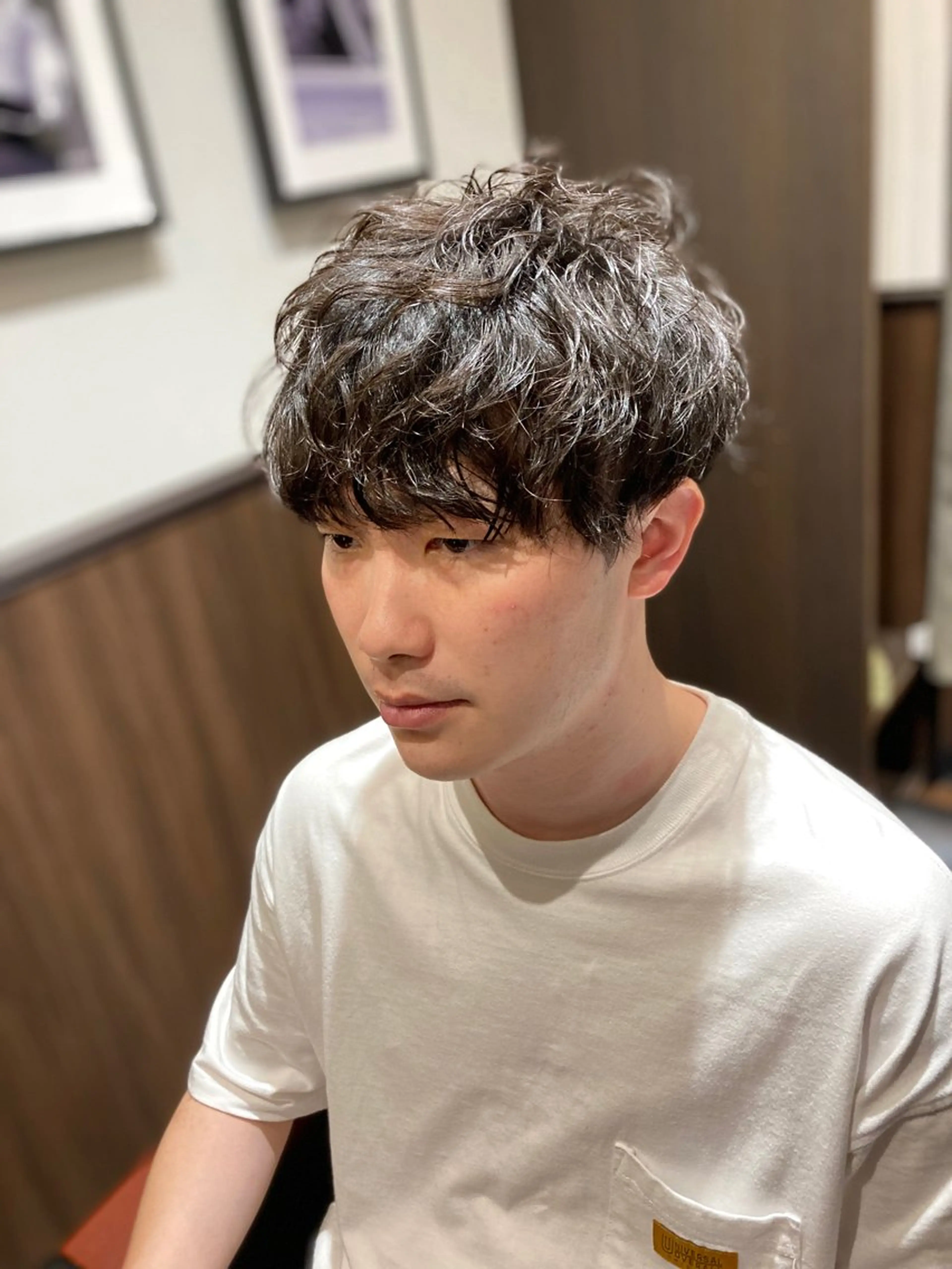 マッシュ+シャンプーの写真