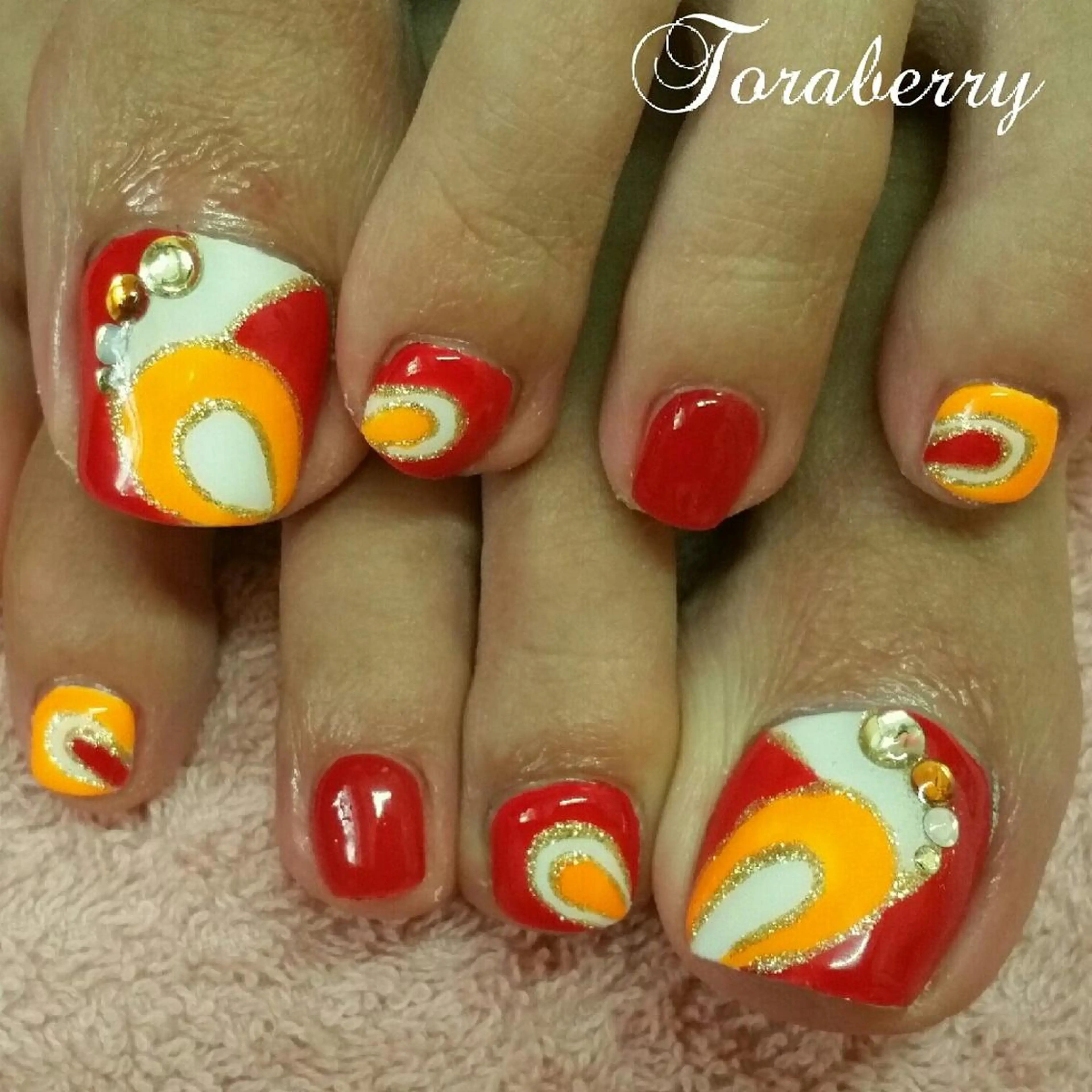 ネイル フットネイル ネイリスト なつみのネイルデザイン