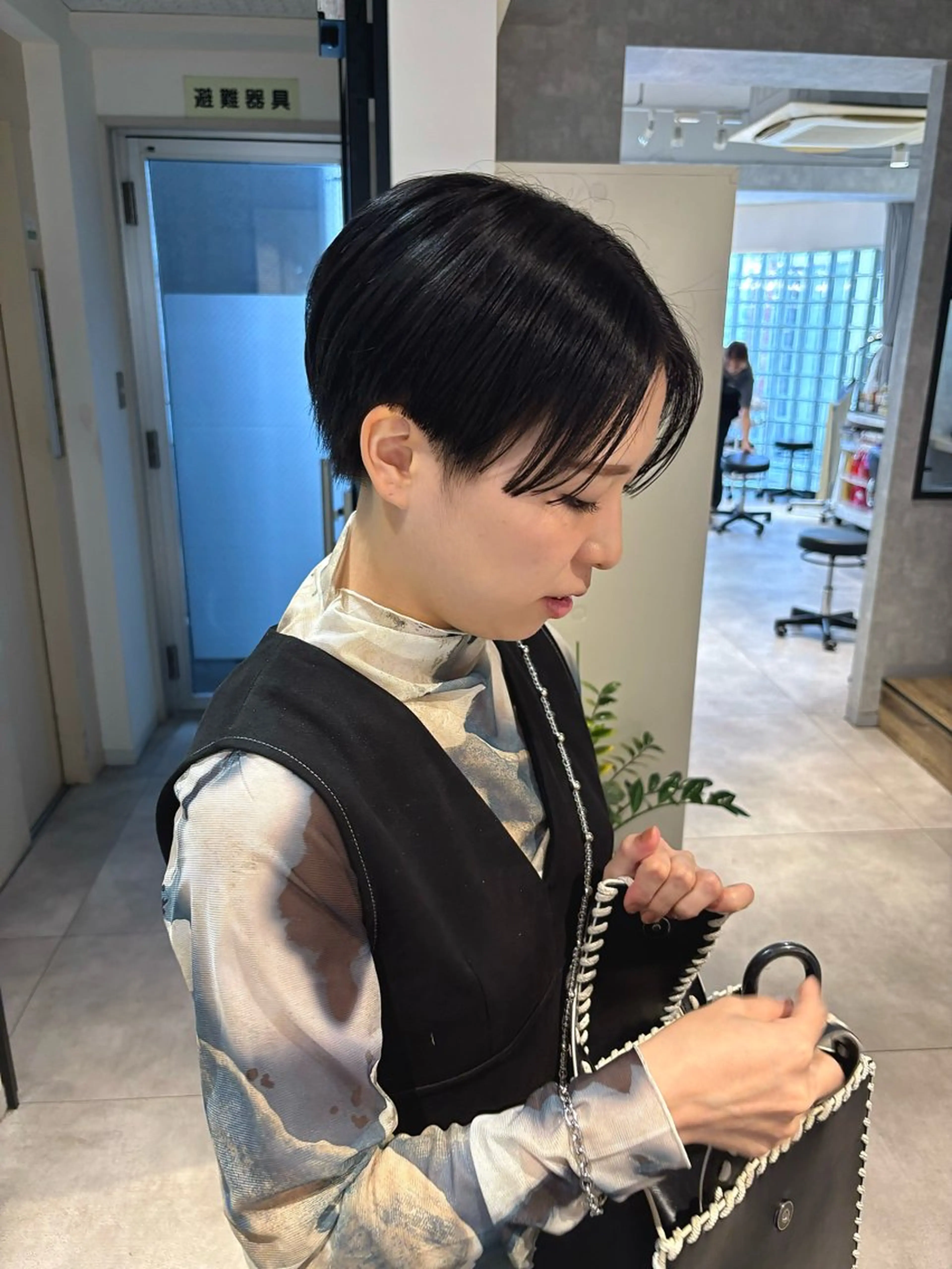 ショート ショートヘア クレハ :)のヘアスタイル