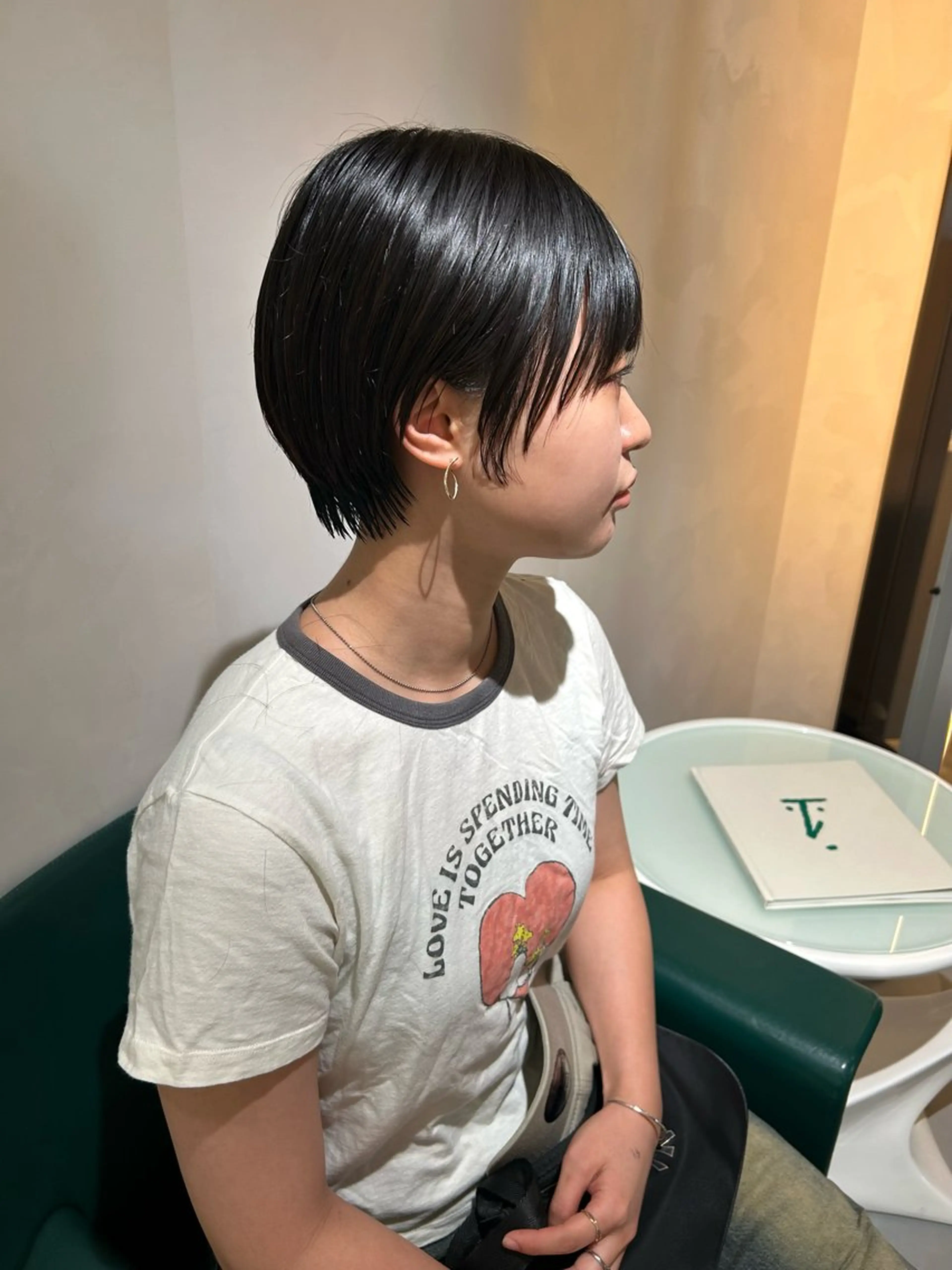 ショート land所属・透明感カラー/レイヤ ー🌙Honokaのヘアスタイル