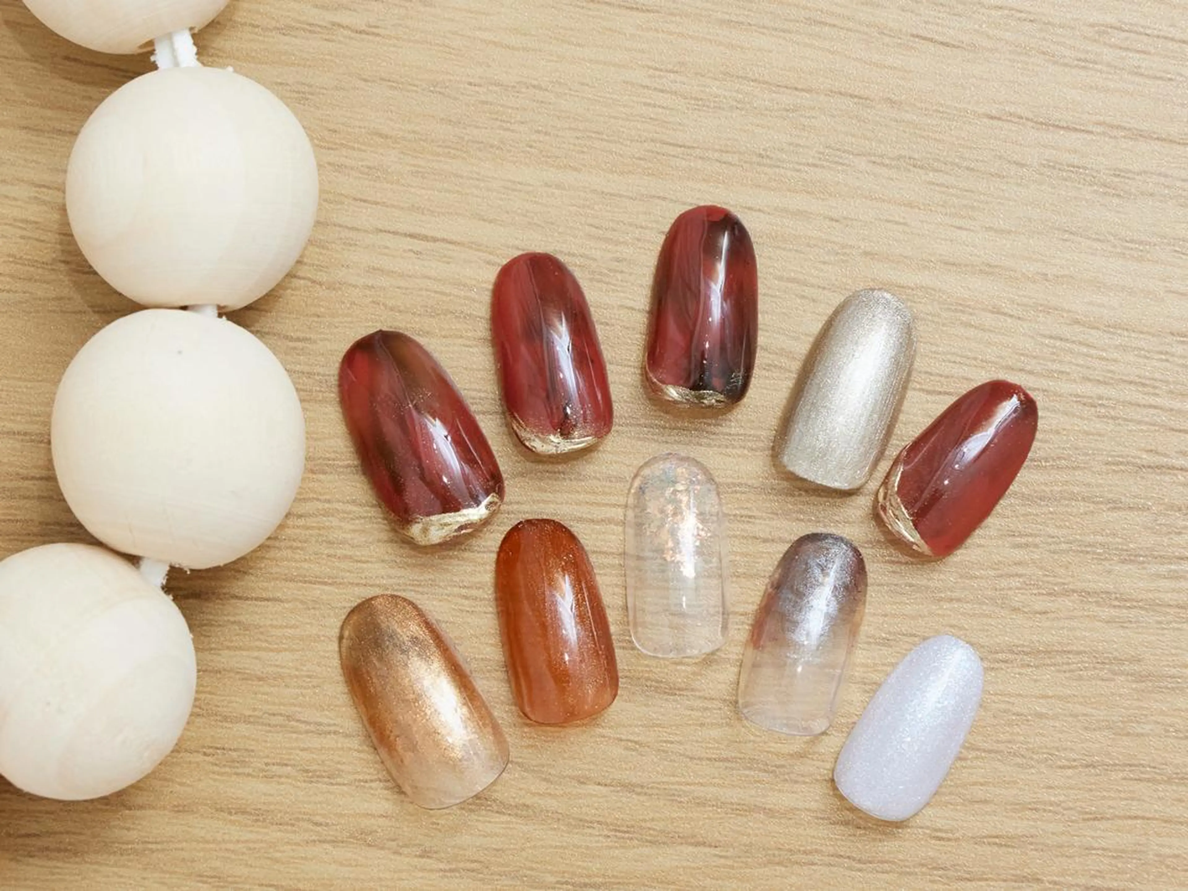 ネイル フレンチネイル ジェルネイル グラデーション マグネットネイル ミラーネイル ハンドネイル 【パラジェル認定】 newiネイル京橋のネイルデザイン