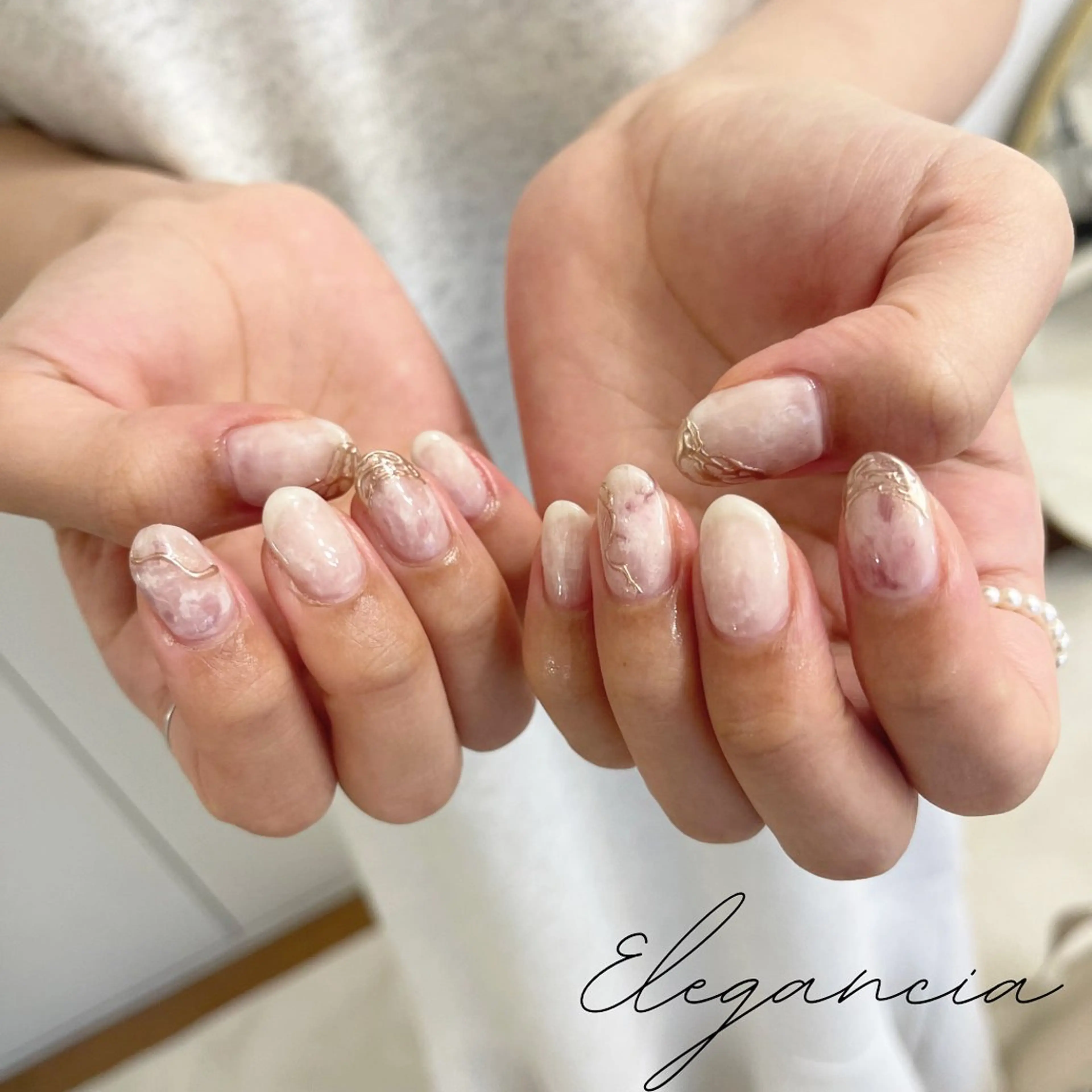 カラー ネイル ハンドネイル Elegancia. Hiromiのネイルデザイン