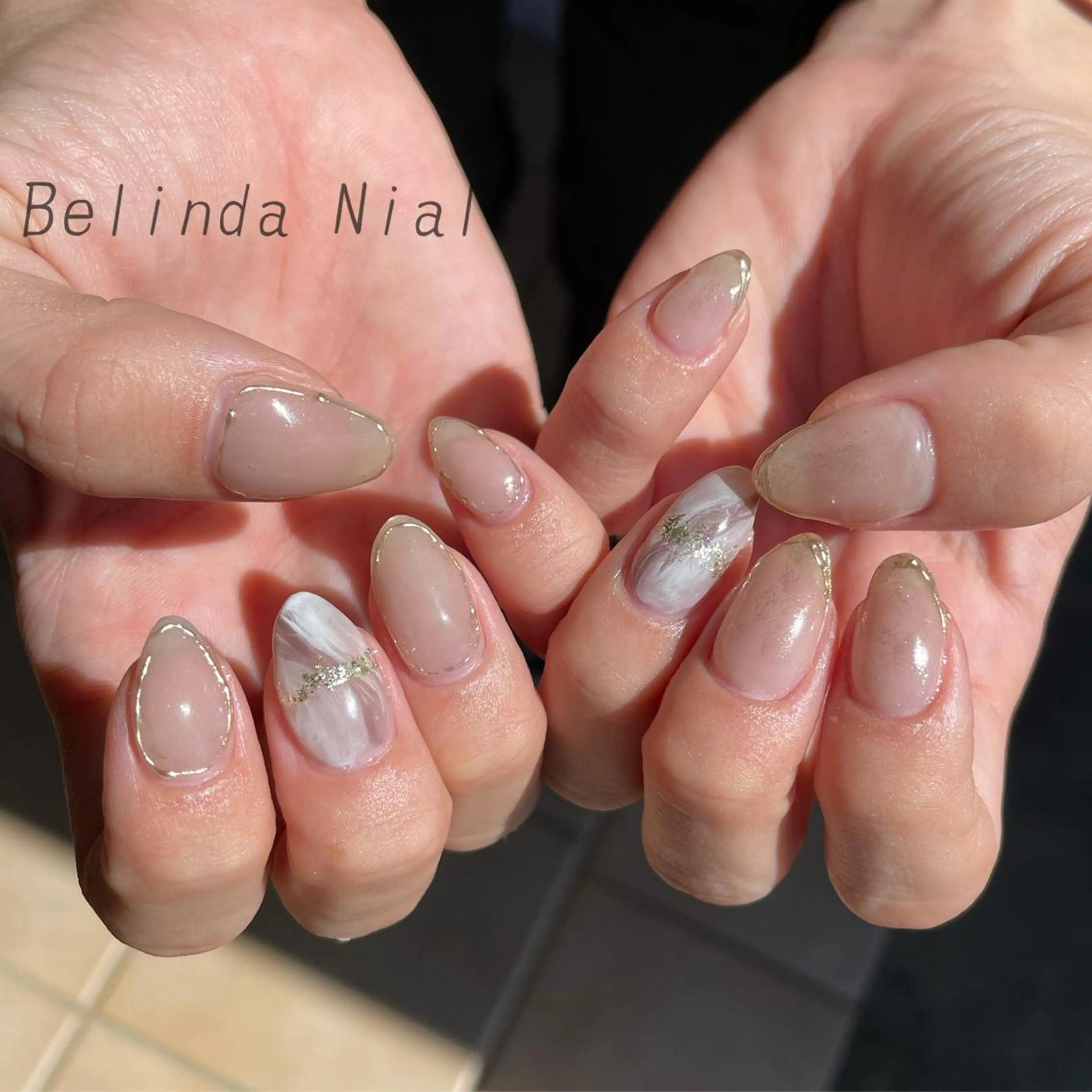 ネイル ハンドネイル フットネイル 竹本 愛のネイルデザイン