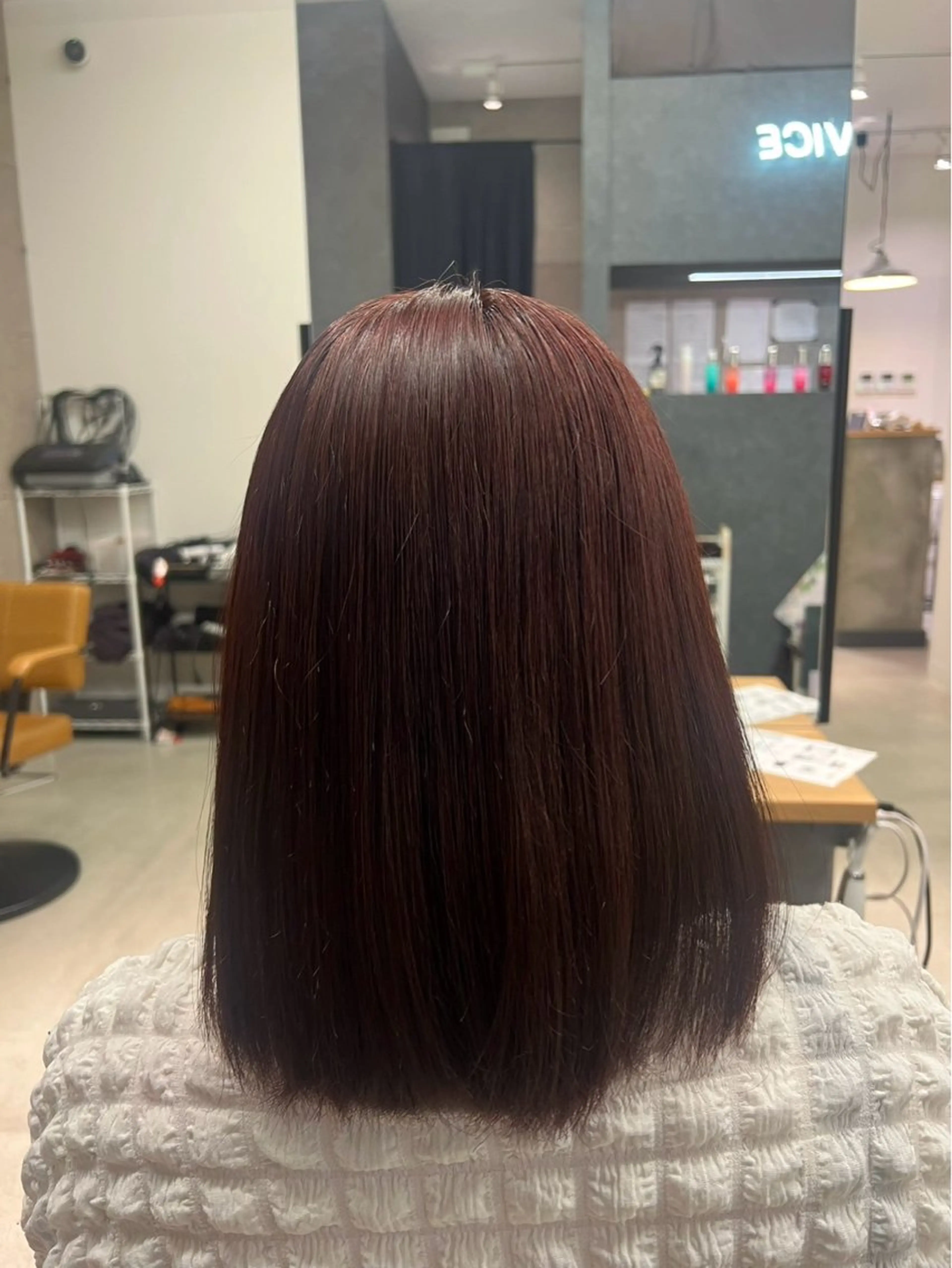 カラー モリ ソウタのヘアスタイル