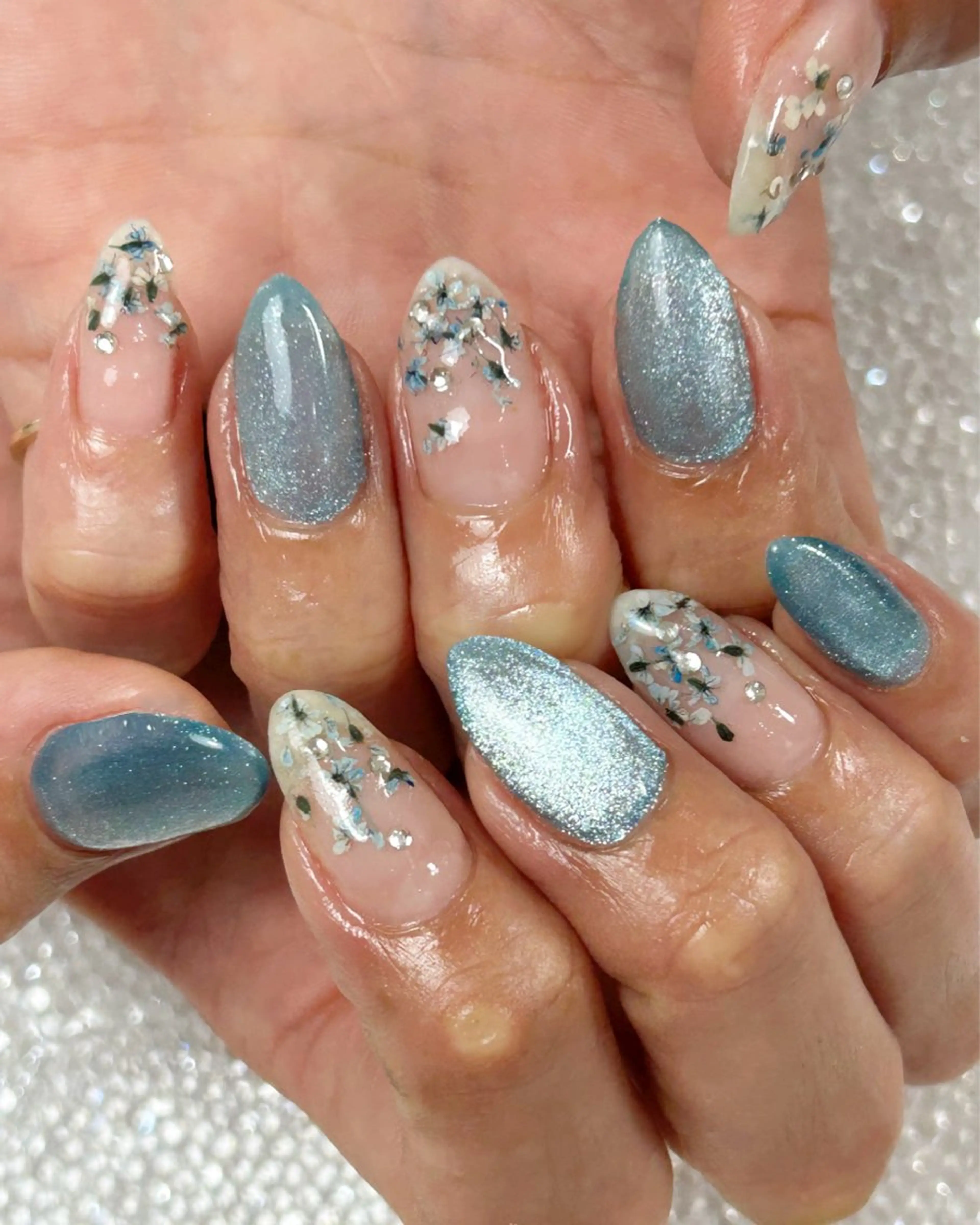 ネイル BURGUNDY mikaのネイルデザイン