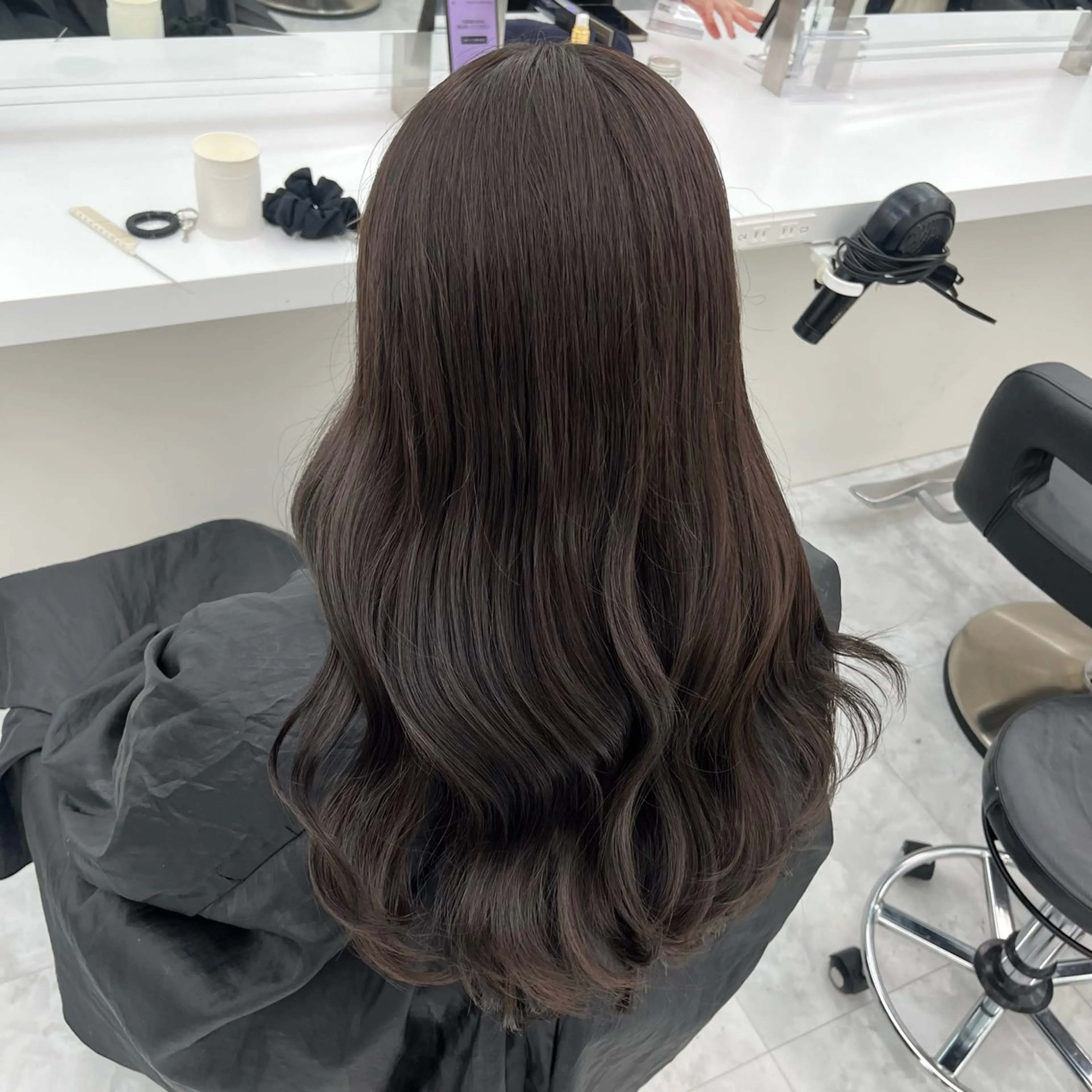 ロング カラー ヘアアレンジ 🥣大人っぽ韓国 スタイル🥣アヤノのヘアスタイル