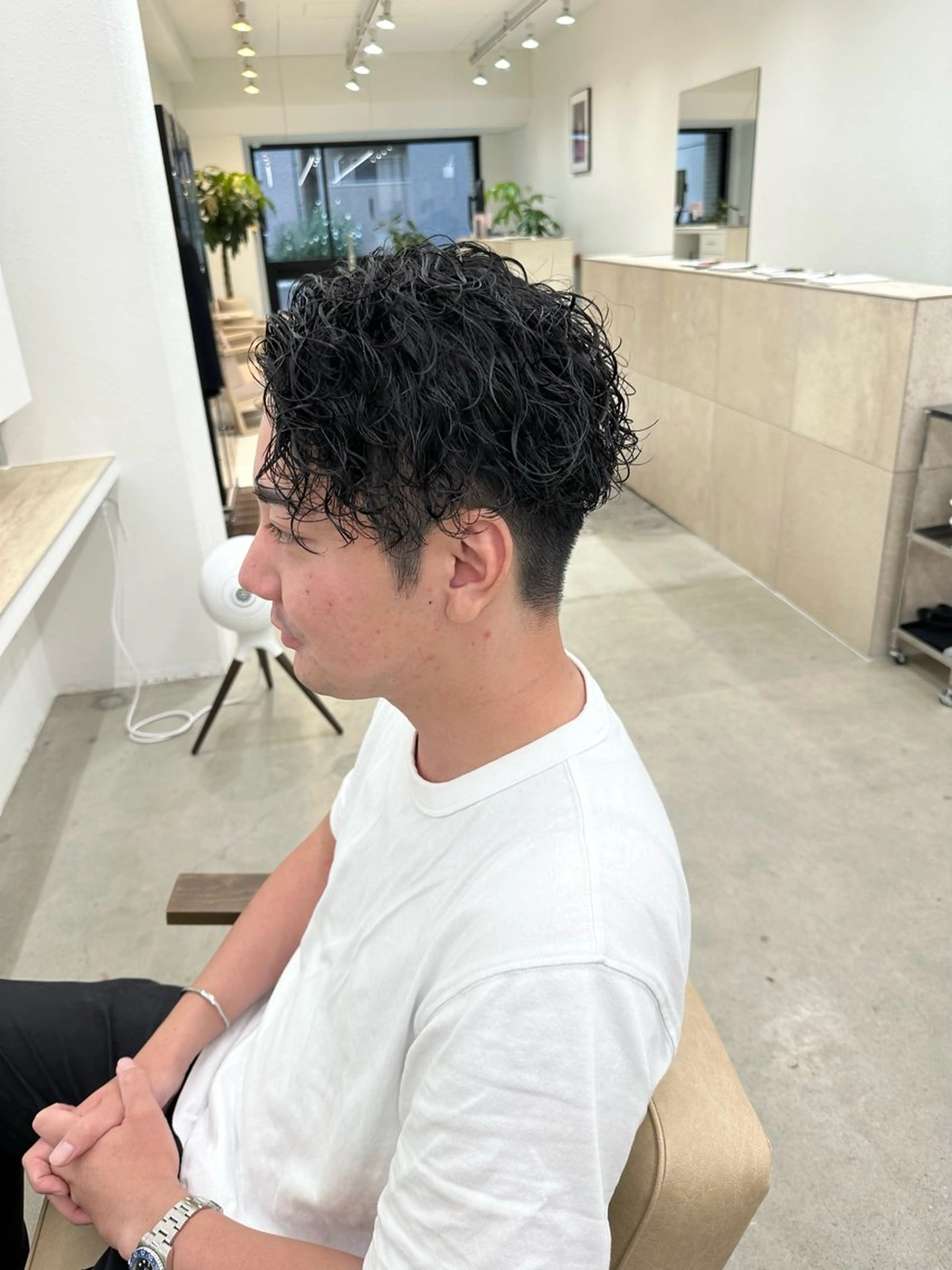 ショート パーマ メンズ 🌈ディレクター🌈 徳松優希のヘアスタイル