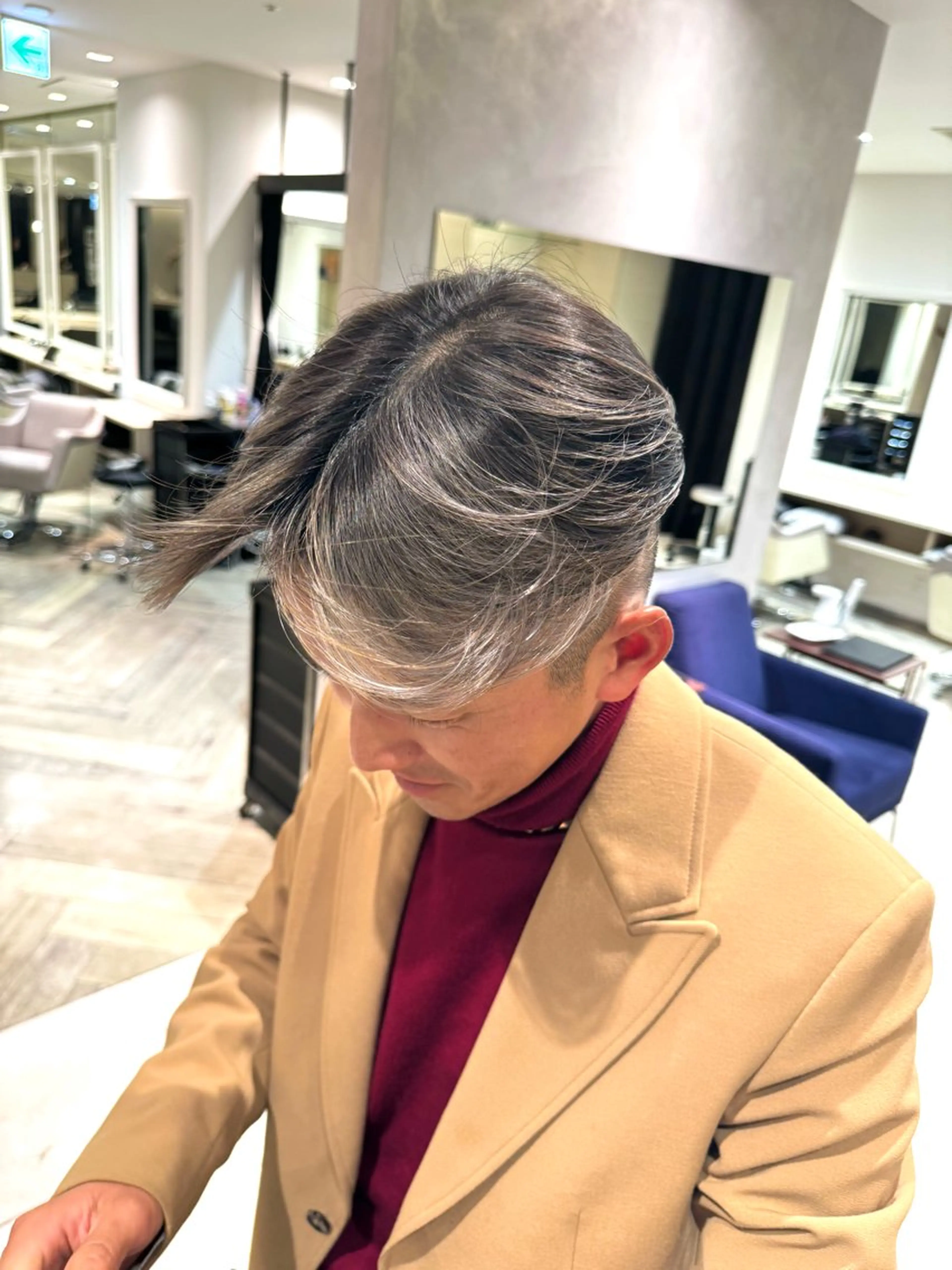 メンズ ヘアカラー 🇺🇸海外デザイン iCON TOKYOのヘアスタイル