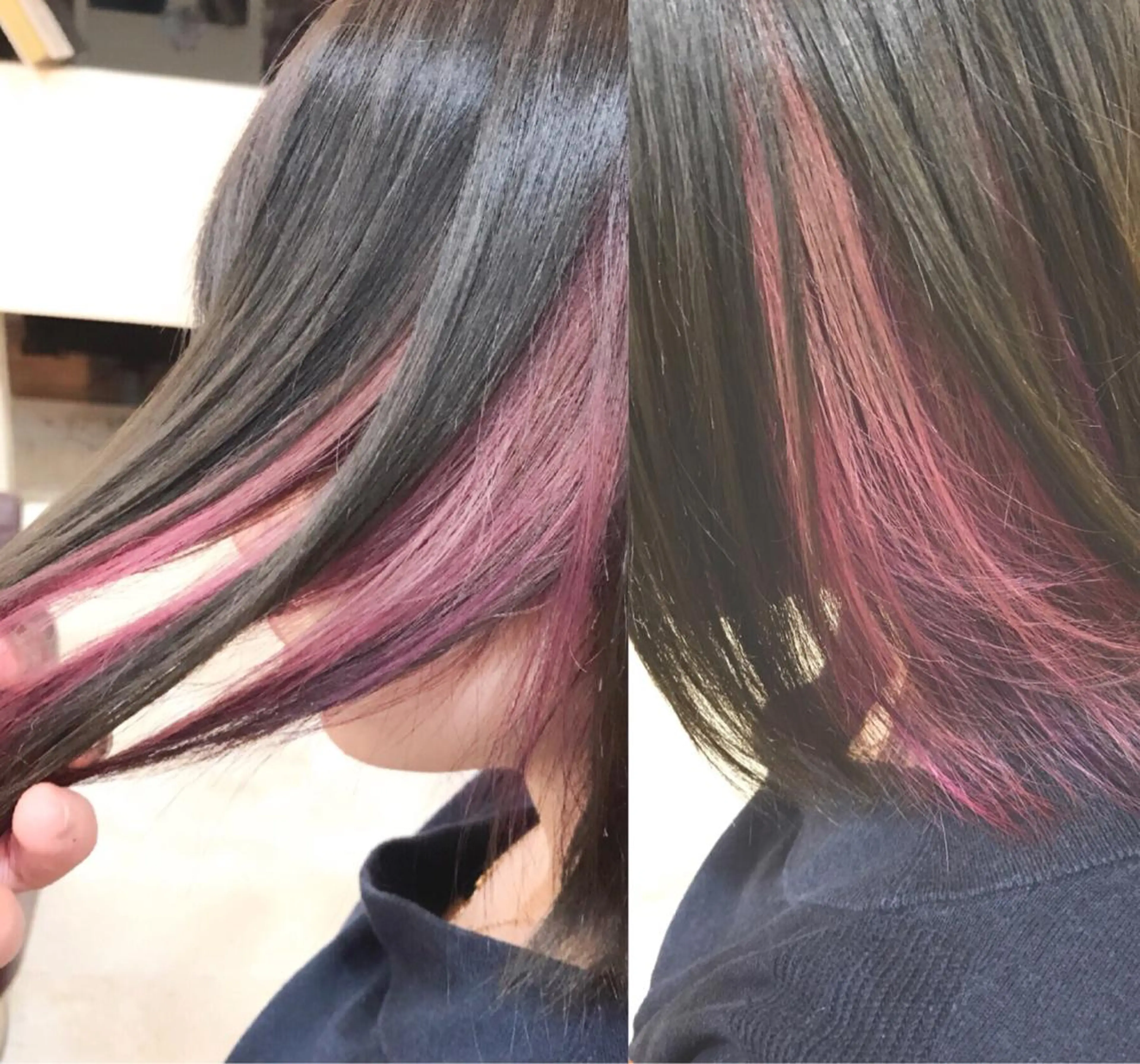 カラー グレージュ ピンクカラー ヘアカラー 土居 正季のヘアスタイル