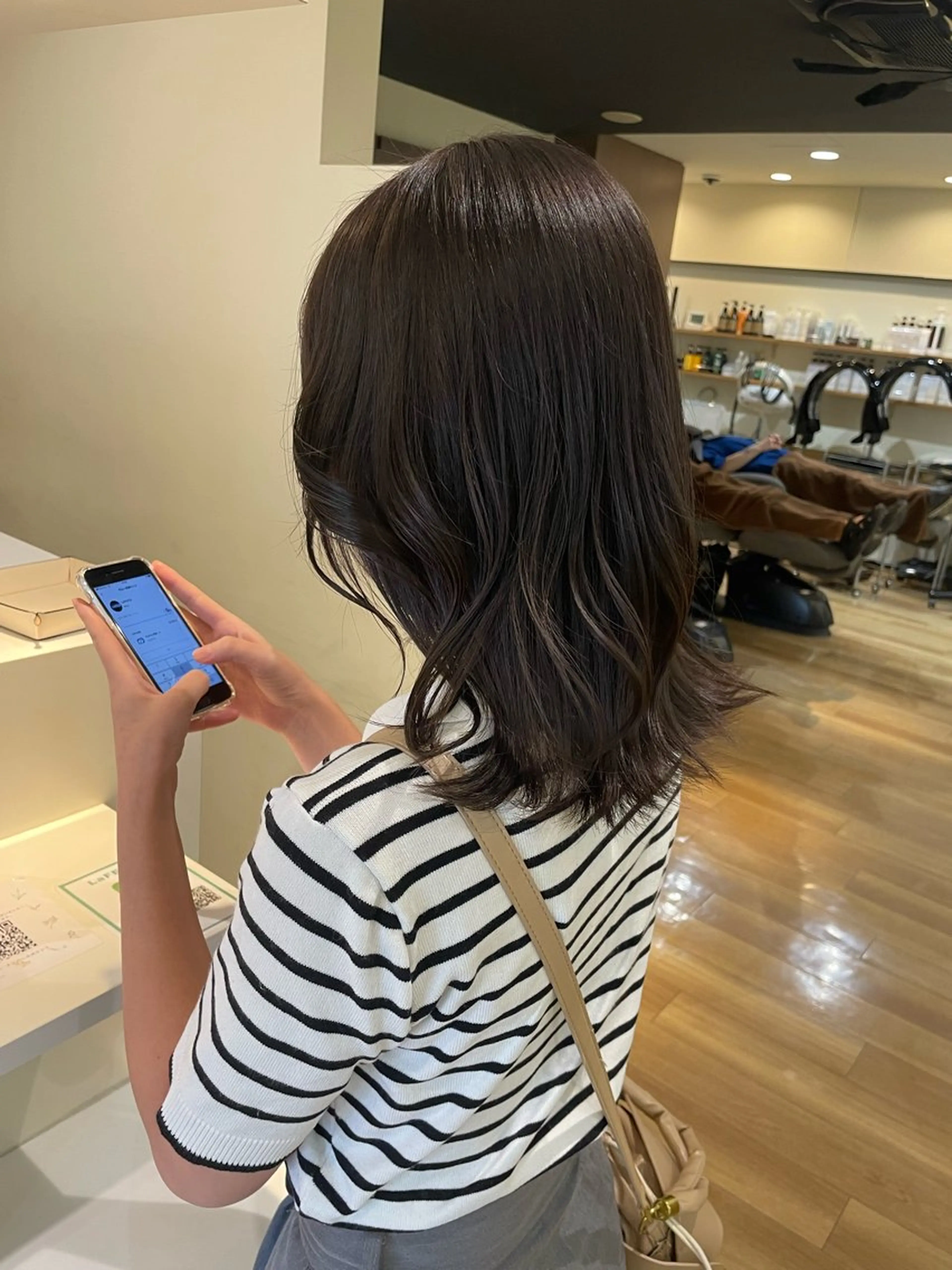 ミディアム カラー ヘアカラー トリートメント 韓国レイヤー🎀/ 顔周り特化🎀/豊田のヘアスタイル