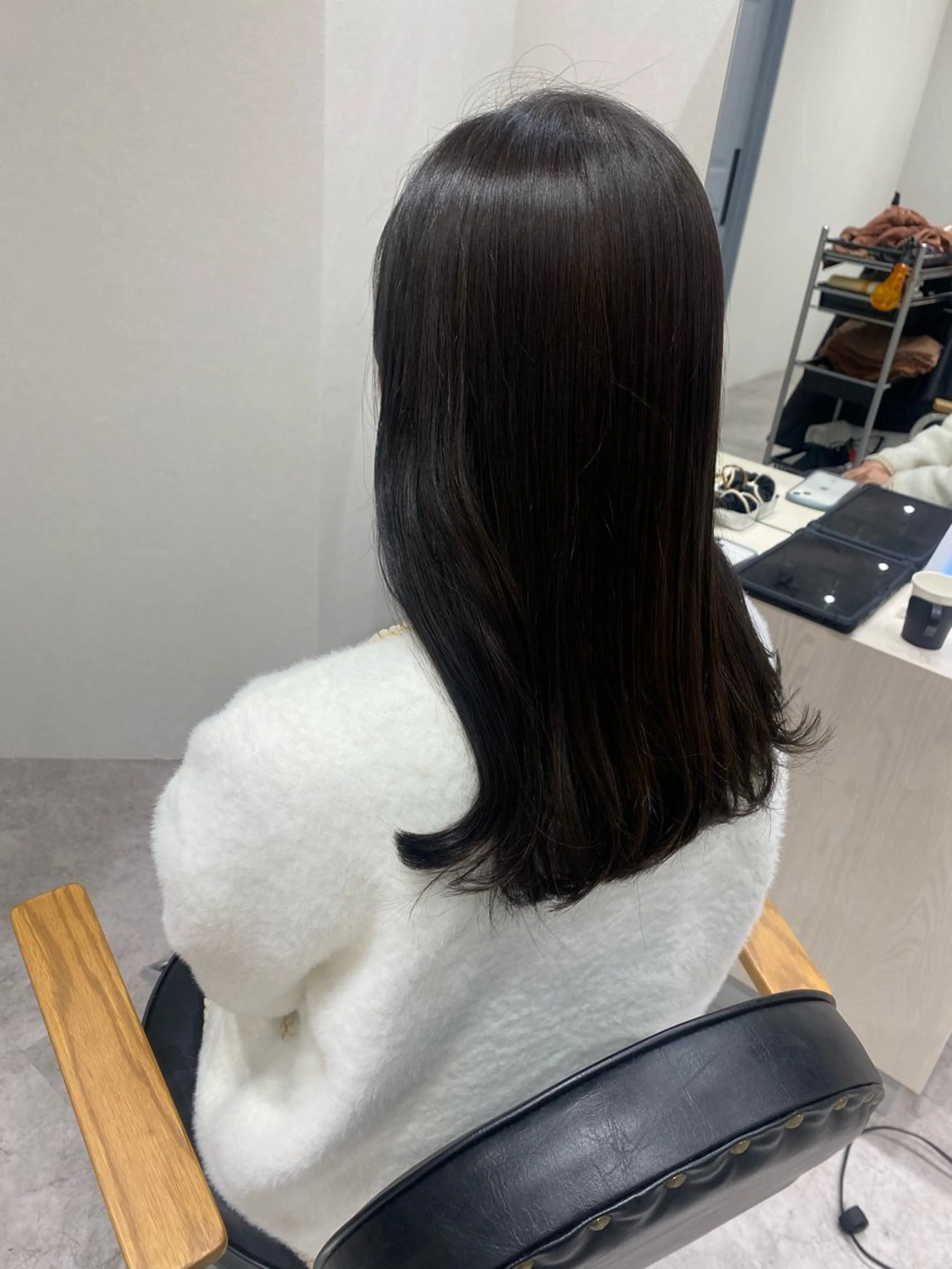 セミロング カラー ヘアアレンジ ヘアカラー ボブ /ニュアンス/ satomi🧸💖のヘアスタイル