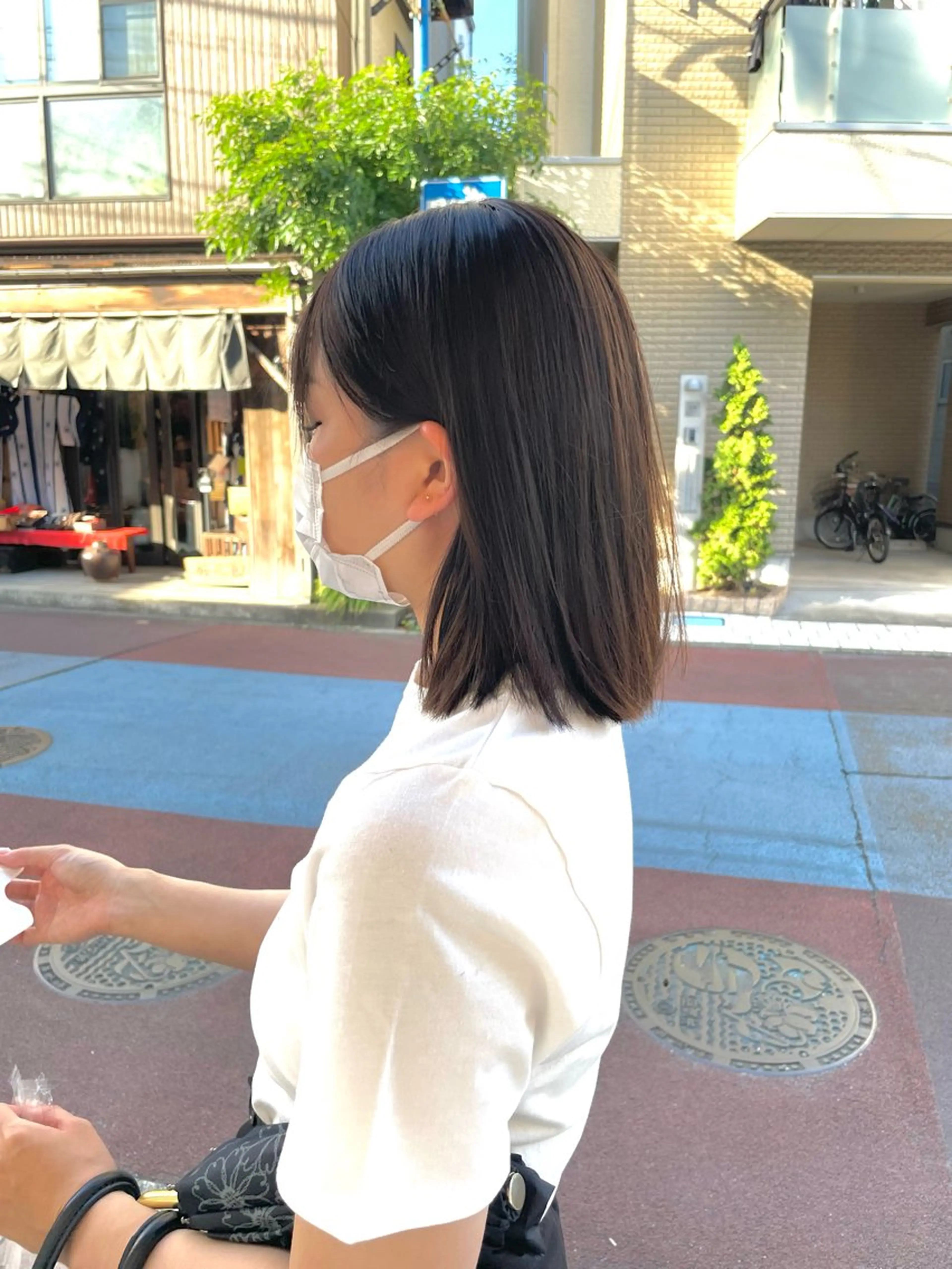 ミディアム カラー sweetroom所属・12月特別価格✨/ 平塚/佐藤郁也のヘアスタイル