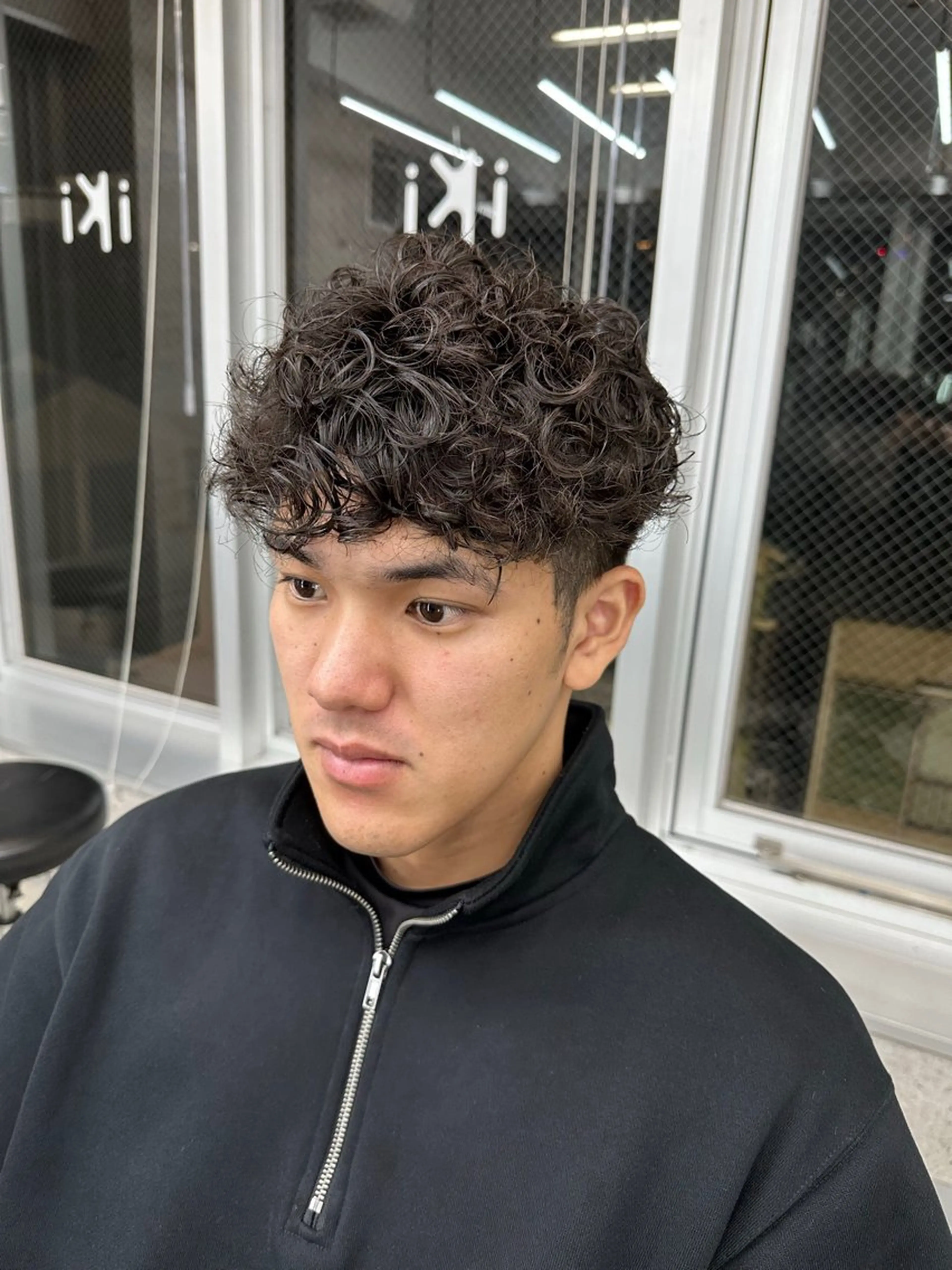 ショート パーマ メンズ カット パーマ 💈メンズ/パーマ 💈中目黒/谷のヘアスタイル