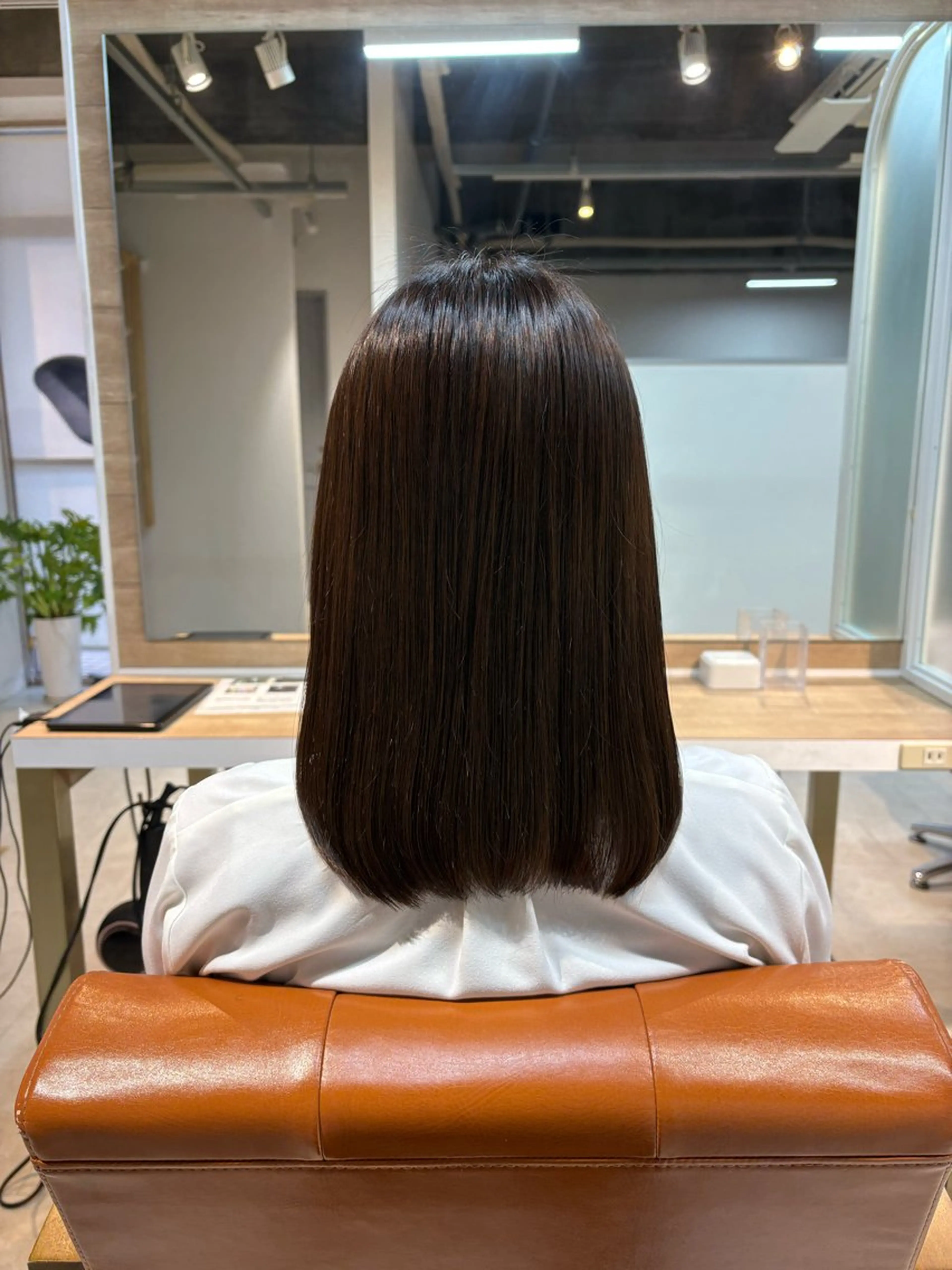 ミディアム 下畑 希美/ SOUPLE.のヘアスタイル