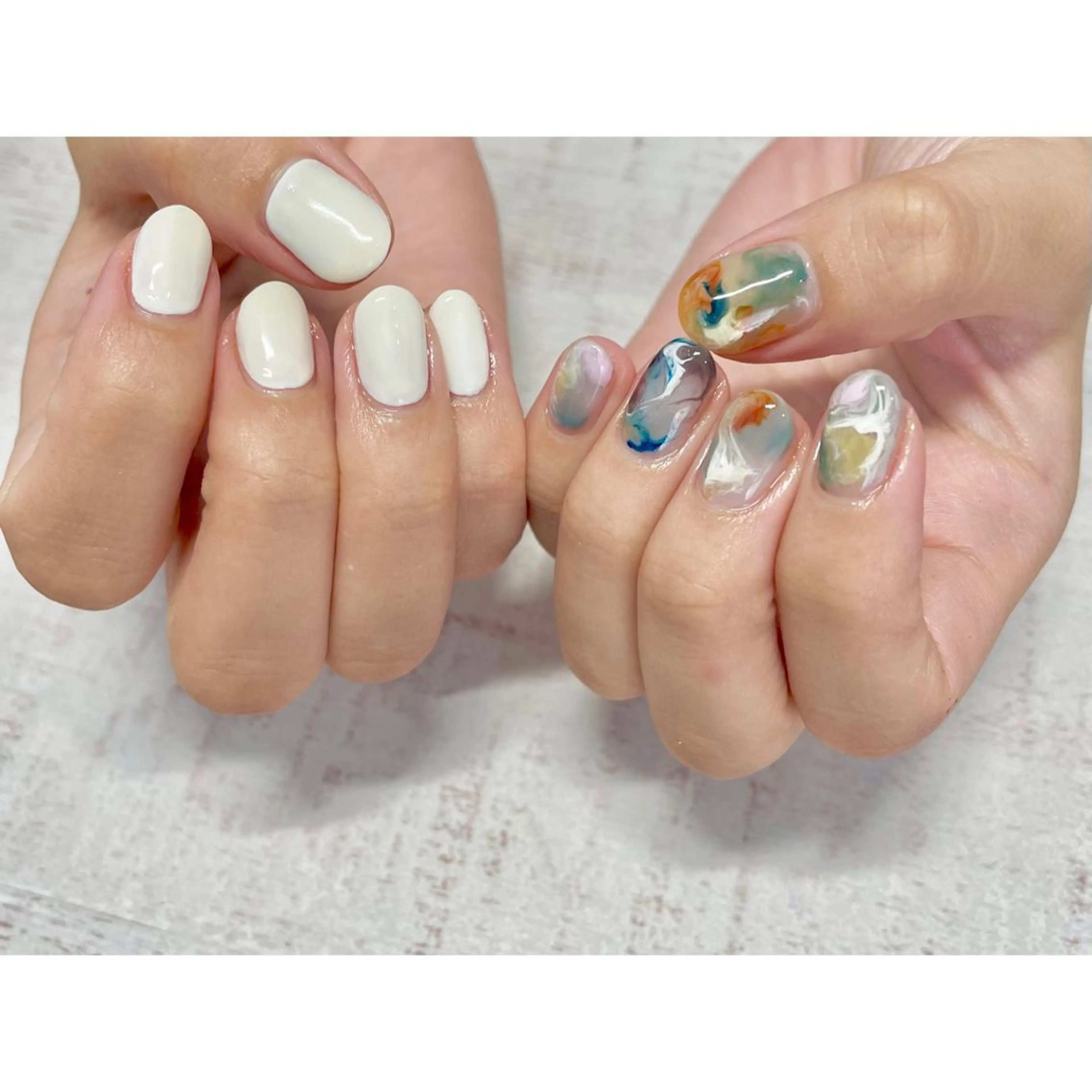 ネイル 𖡼 yumenoのネイルデザイン