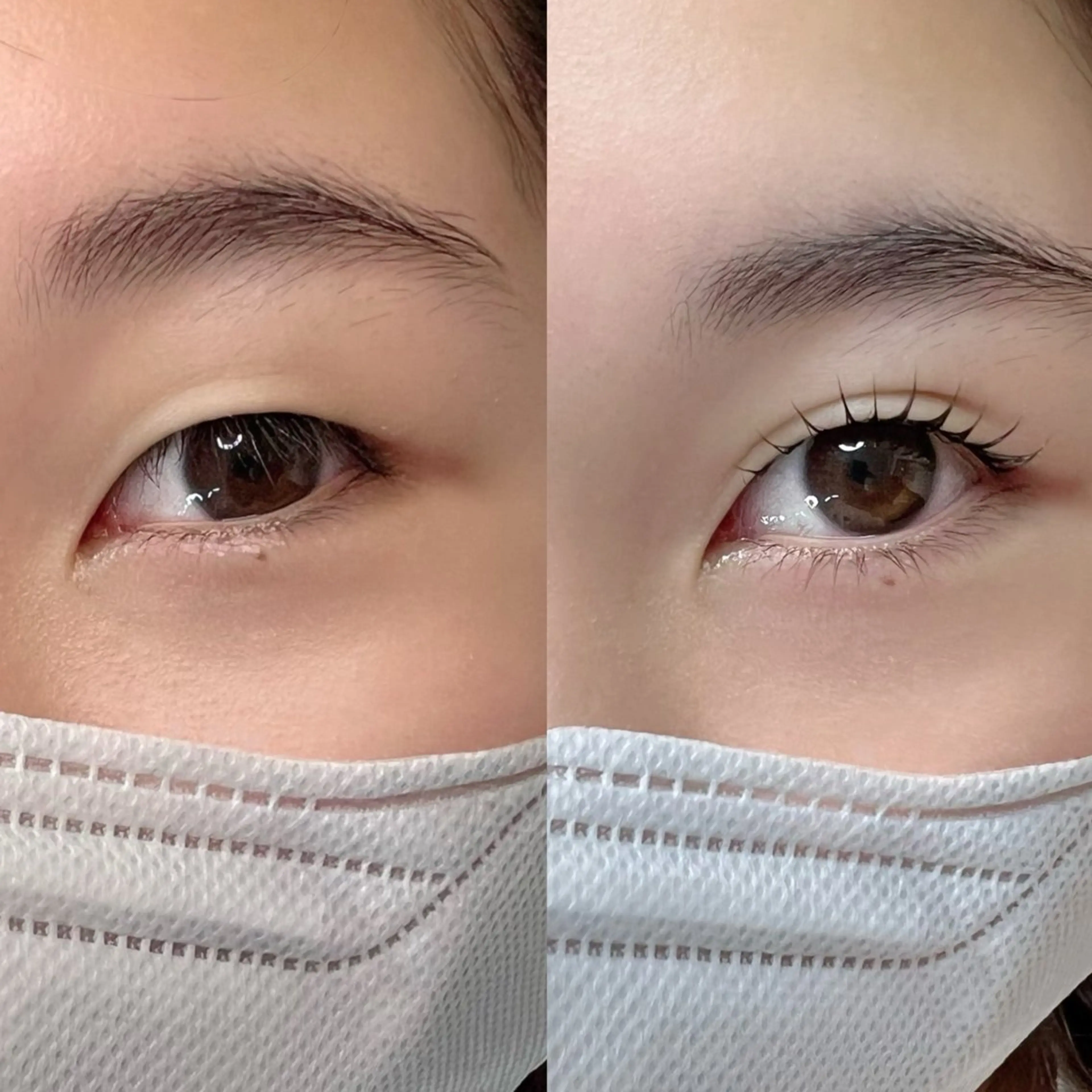 8月限定‼️似合わせまつげパーマ✨上向きまつげで時短メイク🫧🤍の写真