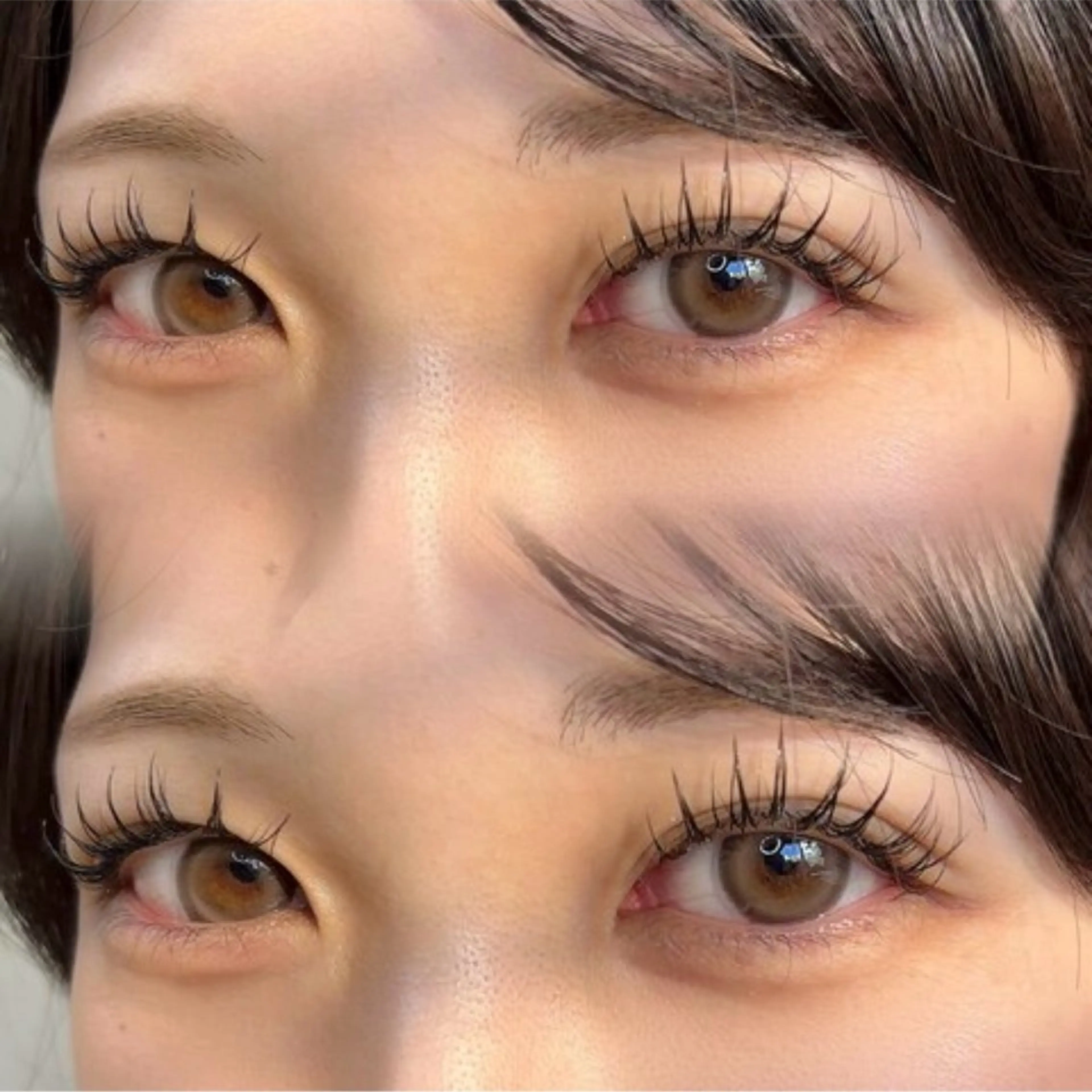 マツエク・マツパ フラットラッシュ 韓国風マツエク マツパ 【パリジェンヌ&マツエク専門店】Lucky U 新小岩店所属・新小岩パリジェンヌ マツエク専門店のマツエク・マツパデザイン