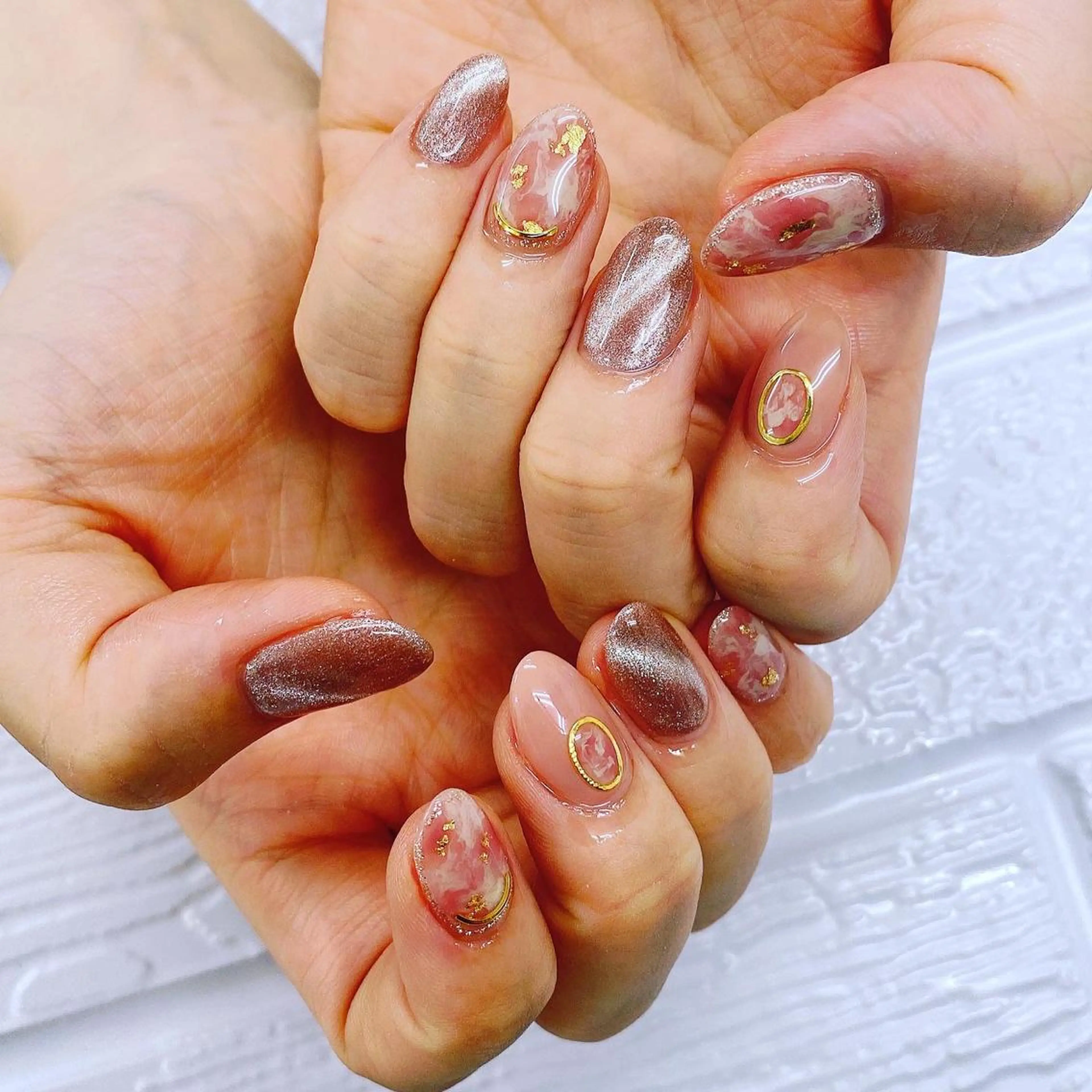 ネイル ピンク ハンドネイル N._._.claw[エヌクロー]所属・N._._. clawのネイルデザイン