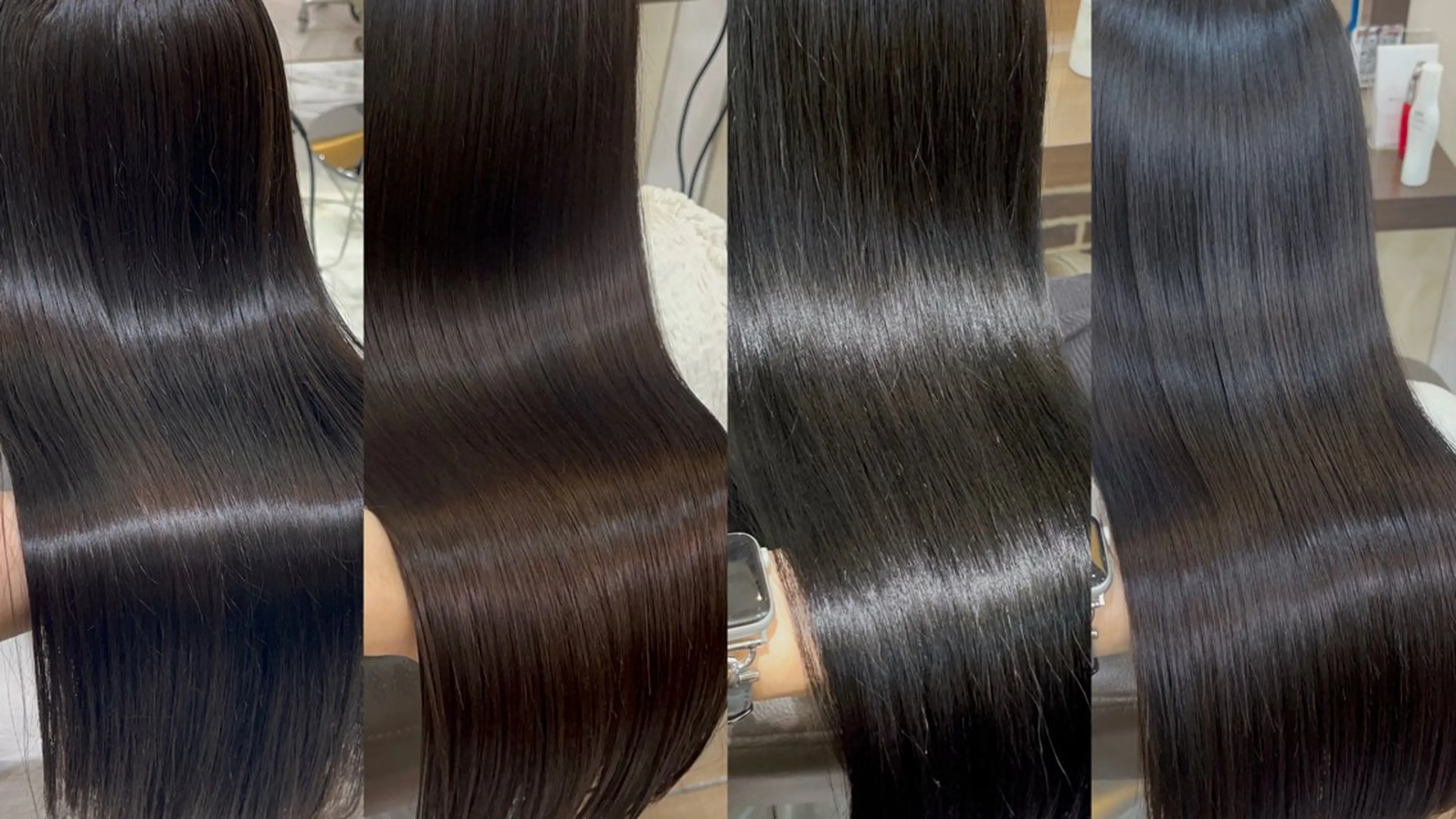 ロング カラー ボブ/暖色カラー コウボヒカルのヘアスタイル