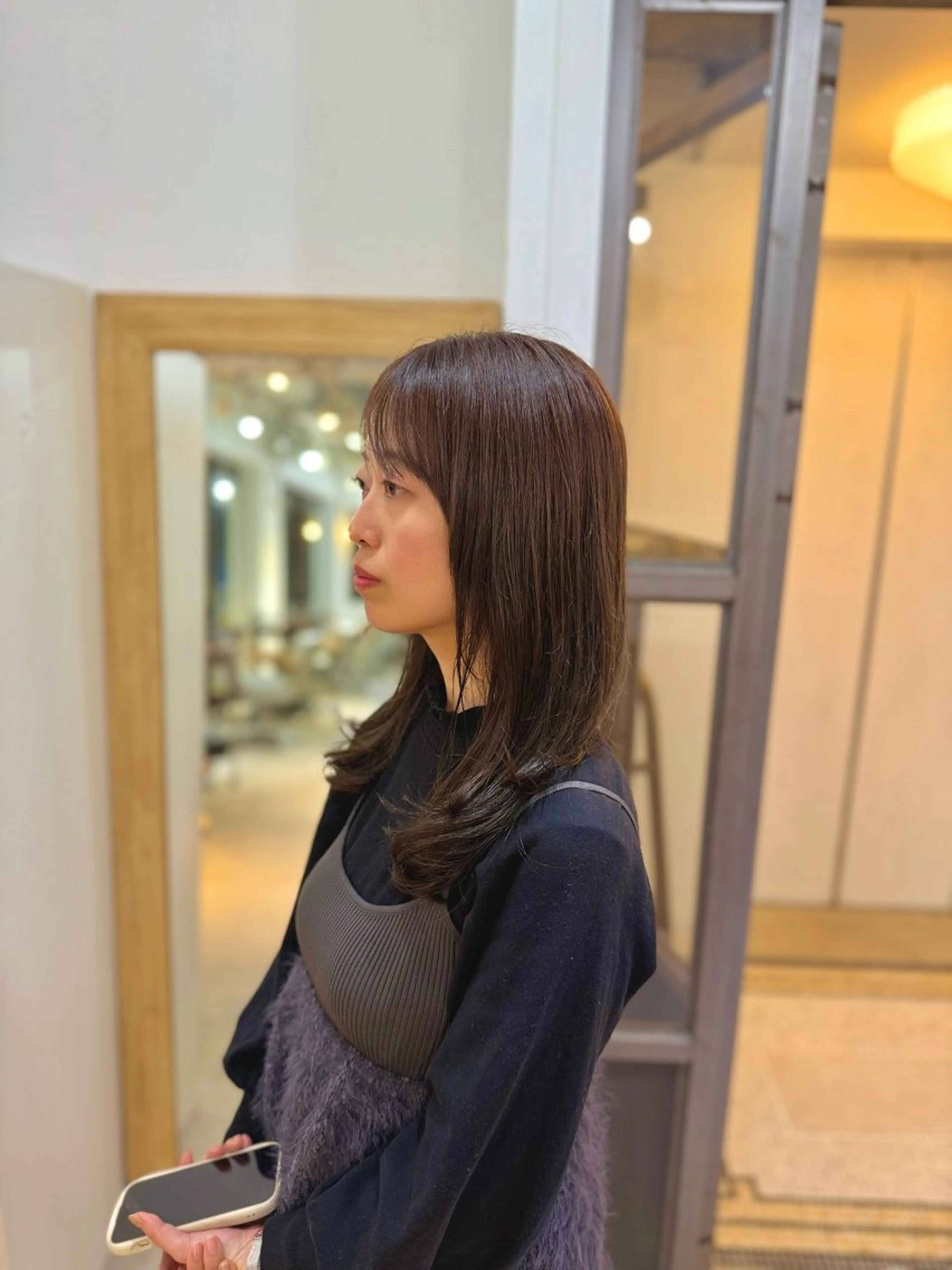 ロング カラー 二村 洸太朗のヘアスタイル