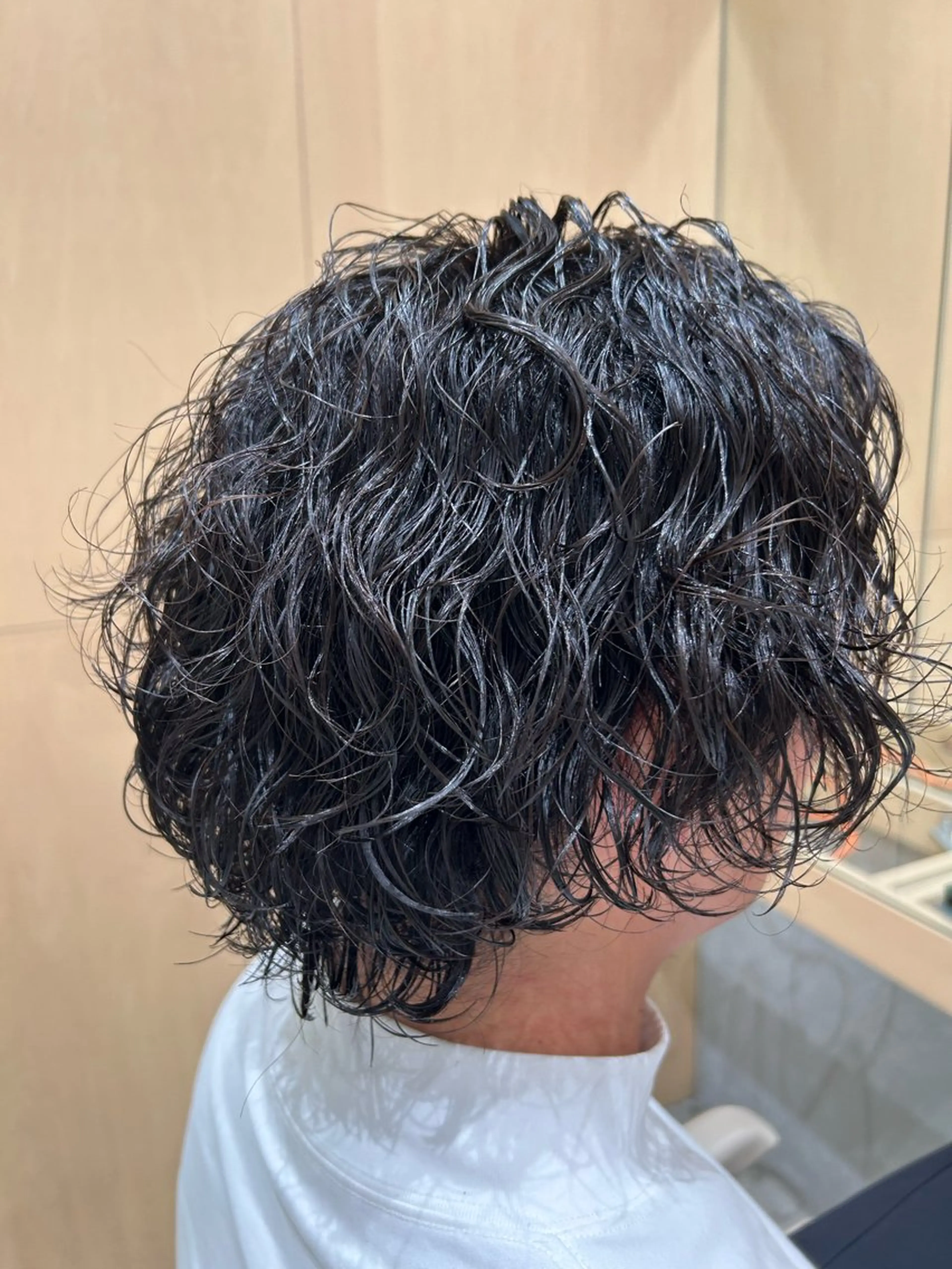 パーマ メンズ フェードカット メンズパーマ 波巻きパーマ 🐲ツイスパ🐲 フェード/龍のヘアスタイル