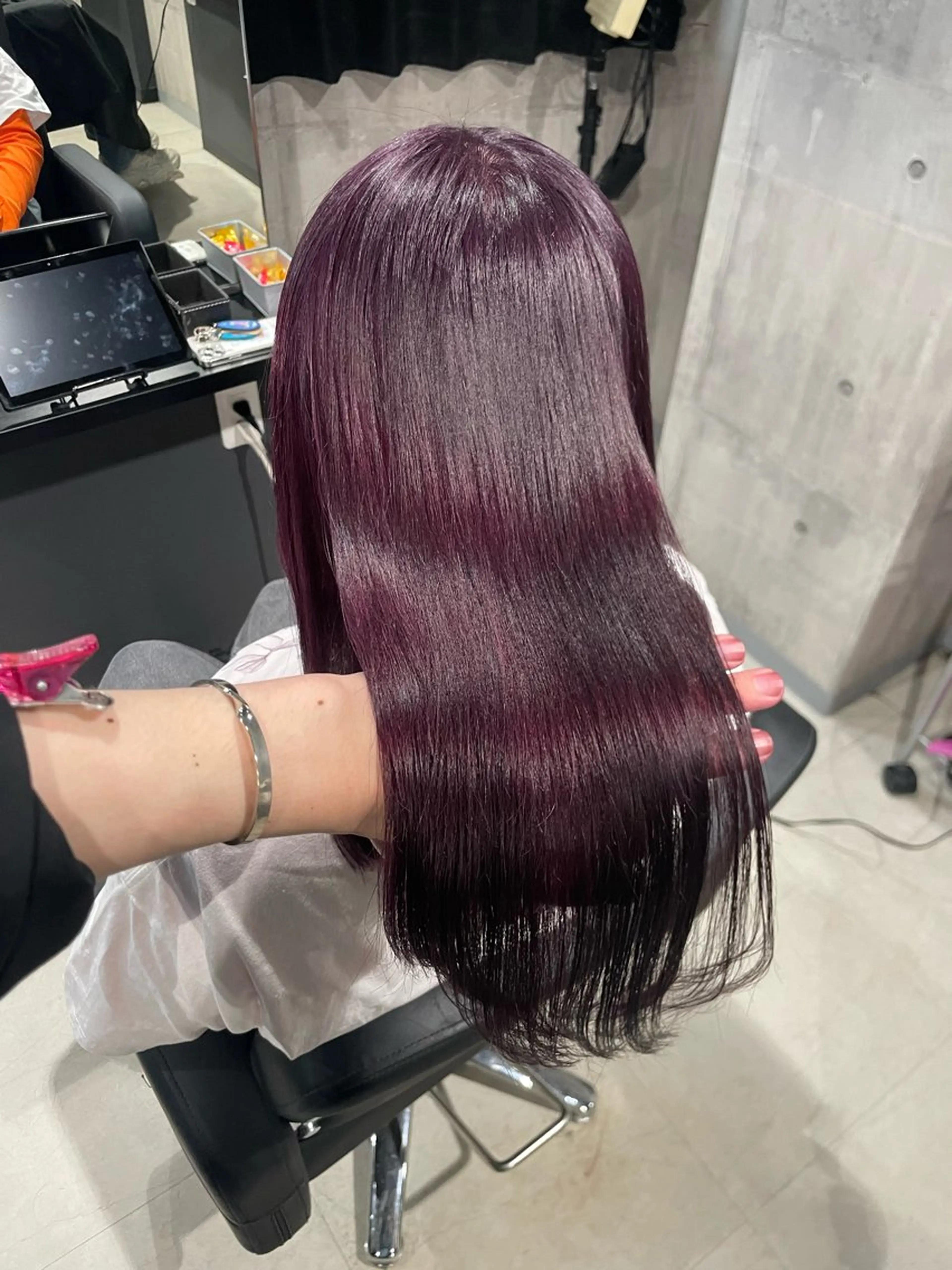 ロング カラー ラベンダーカラー ピンクカラー ピンクラベンダー カット ヘアカラー トリートメント 髪質改善/美髪カラー Hiroakiのヘアスタイル