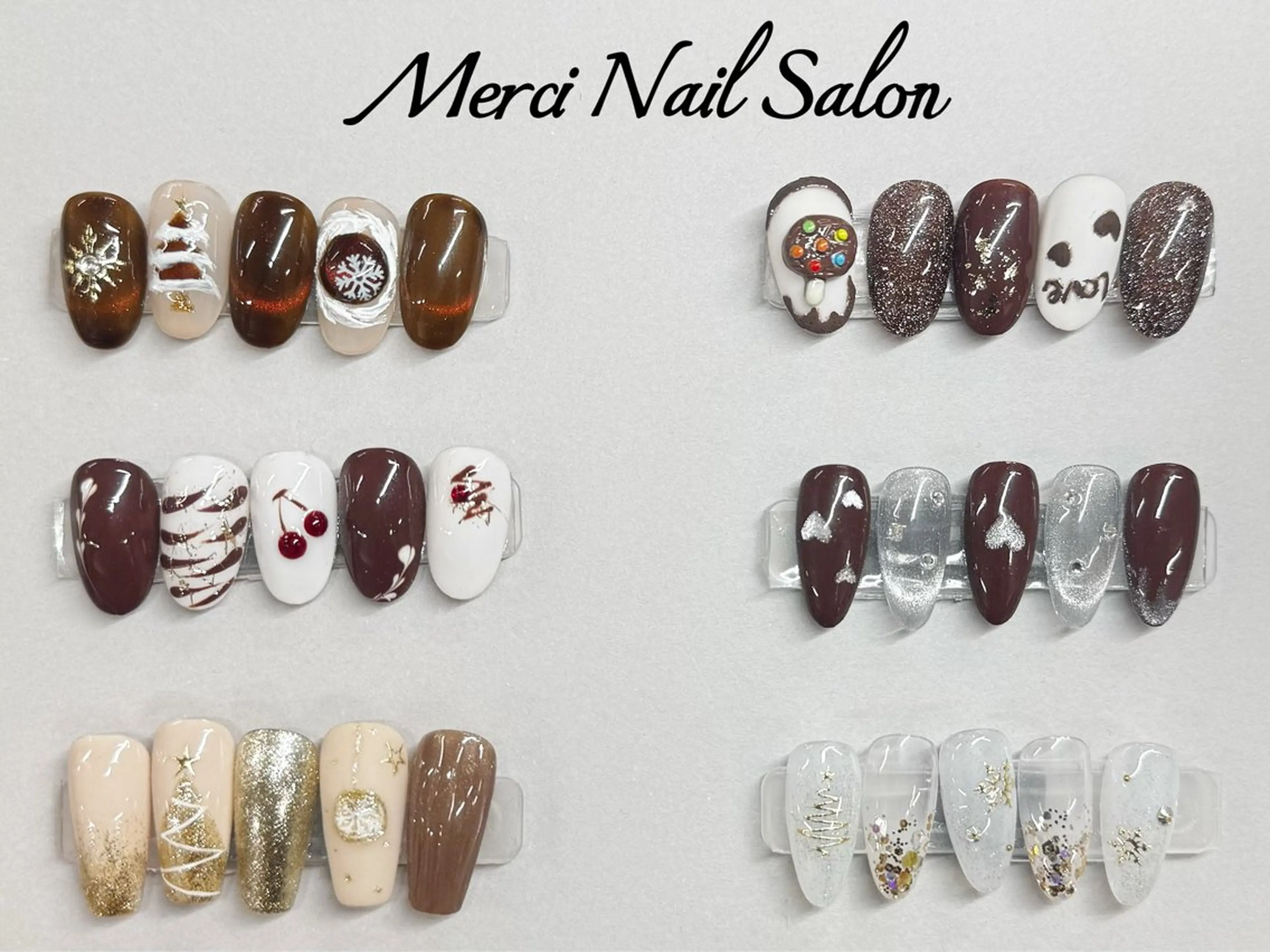 ネイル アートネイル フットネイル ジェルネイル 氷ネイル・うるうるネイル キラキラネイル Merci Nail Salon所属・Merci ネイルサロンのネイルデザイン