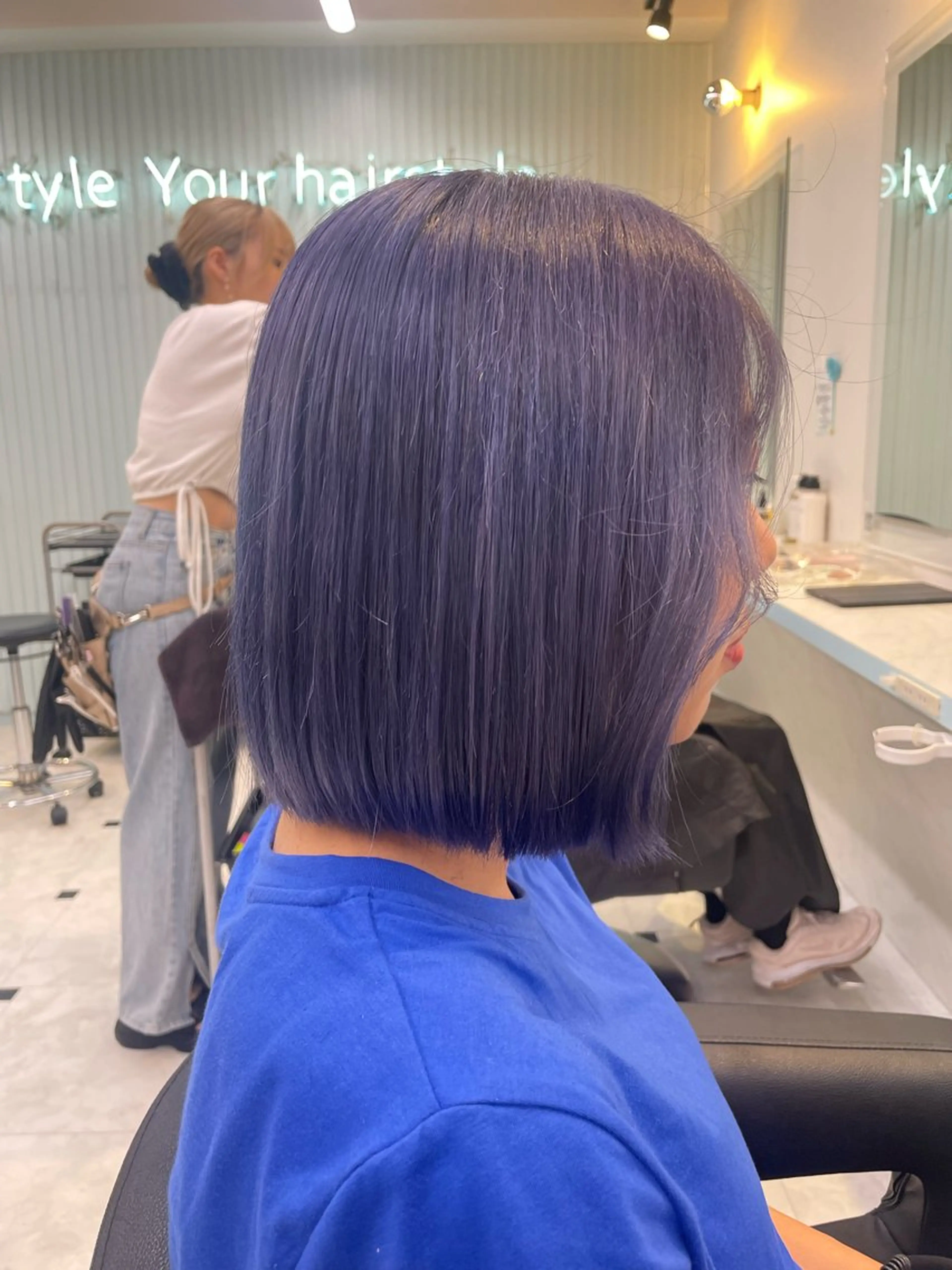 ロング カラー カット ヘアカラー トリートメント Salowin池袋East 店3F所属・【美髪矯正/絹髪】 🎀hinano🎀のヘアスタイル