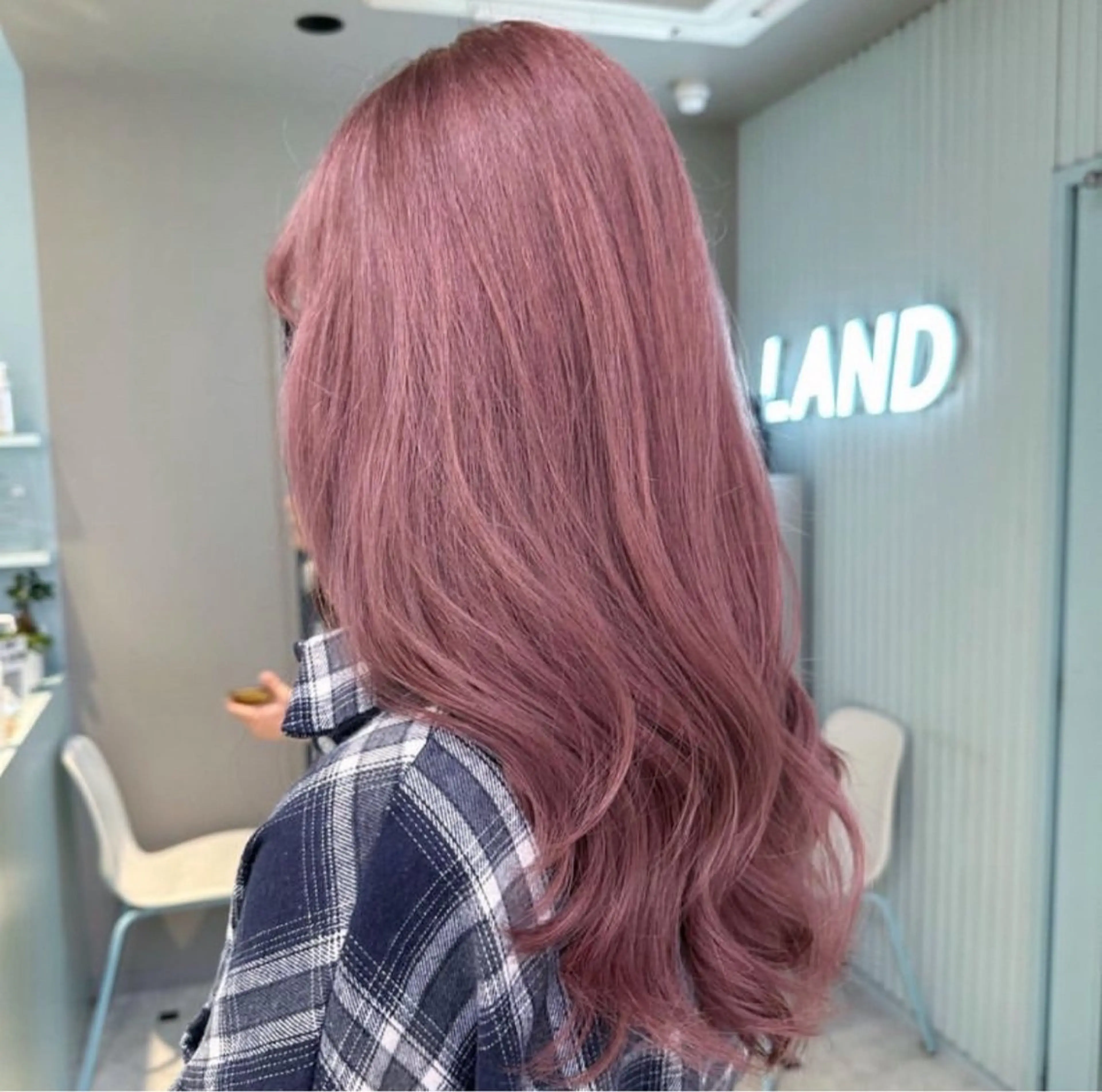 ロング ヘアカラー トリートメント 🎀愛されピンク ラベンダー💜ゆいのヘアスタイル