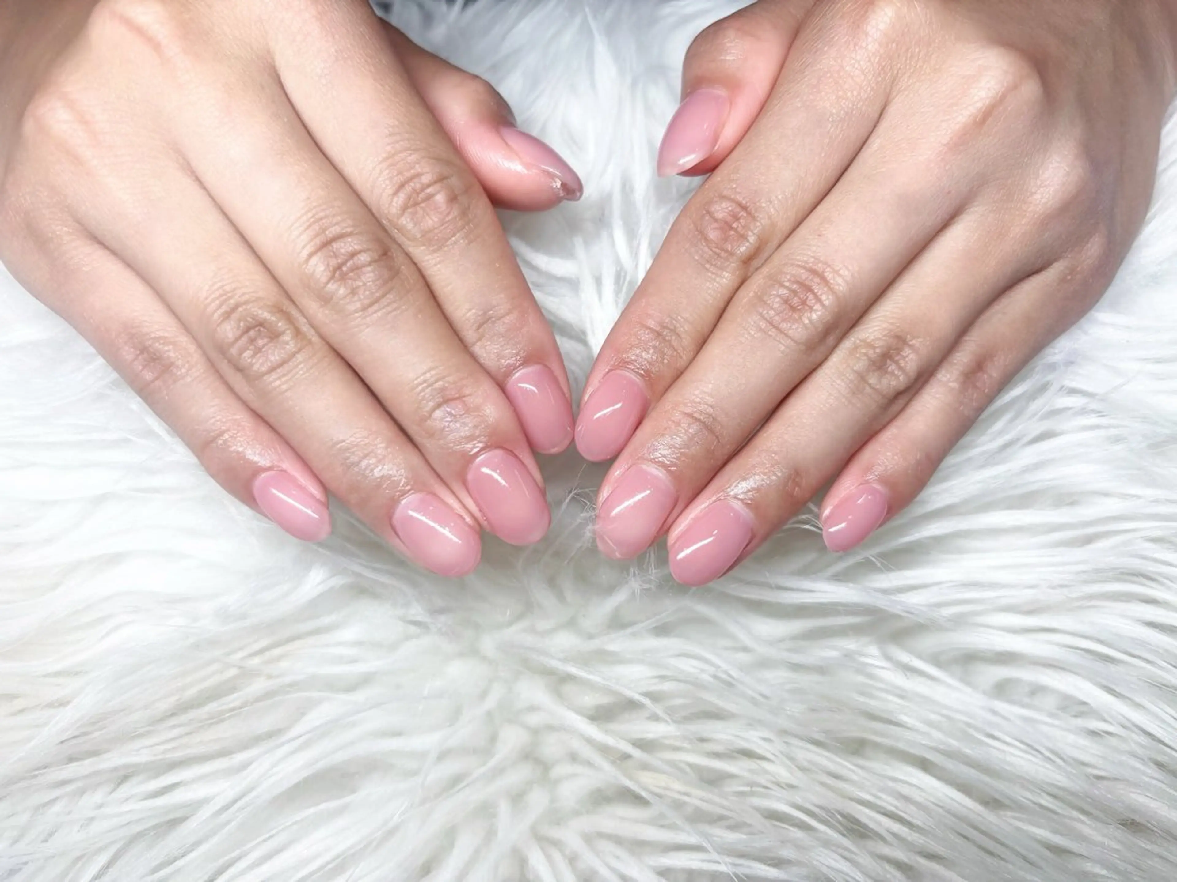 ネイル ワンカラーネイル My + リサのネイルデザイン