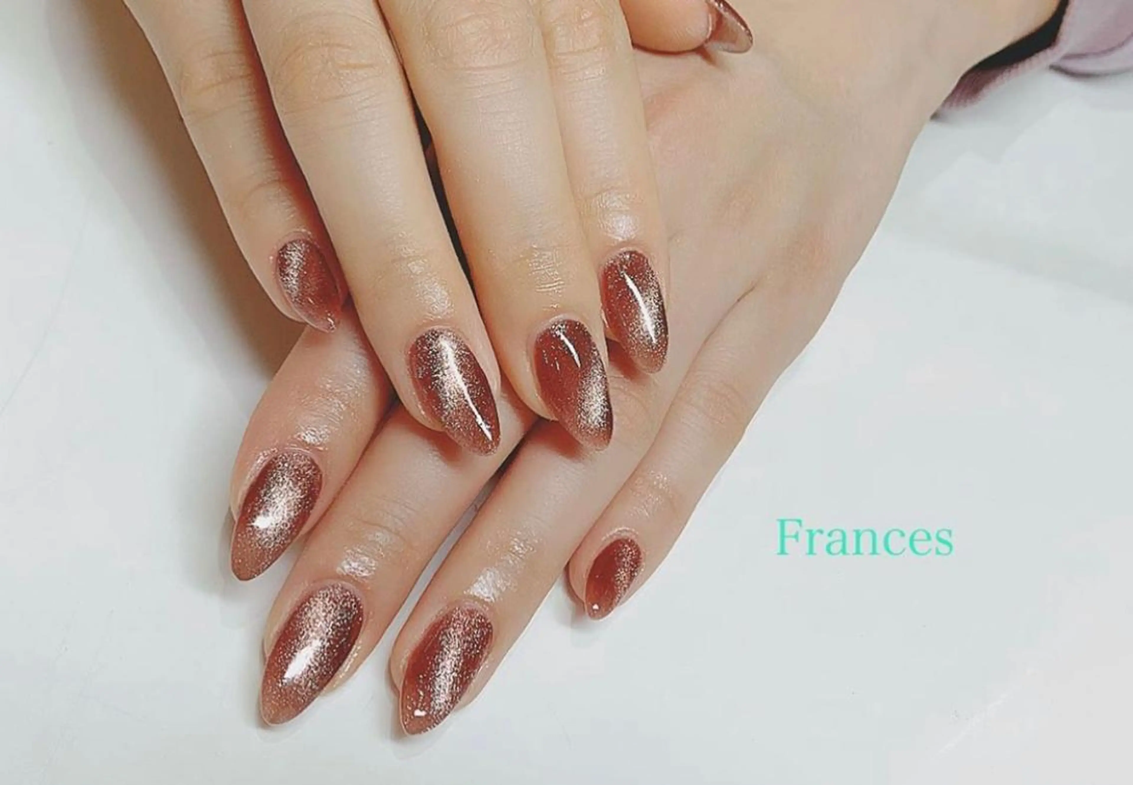 ネイル マグネットネイル ハンドネイル Frances 今村のネイルデザイン