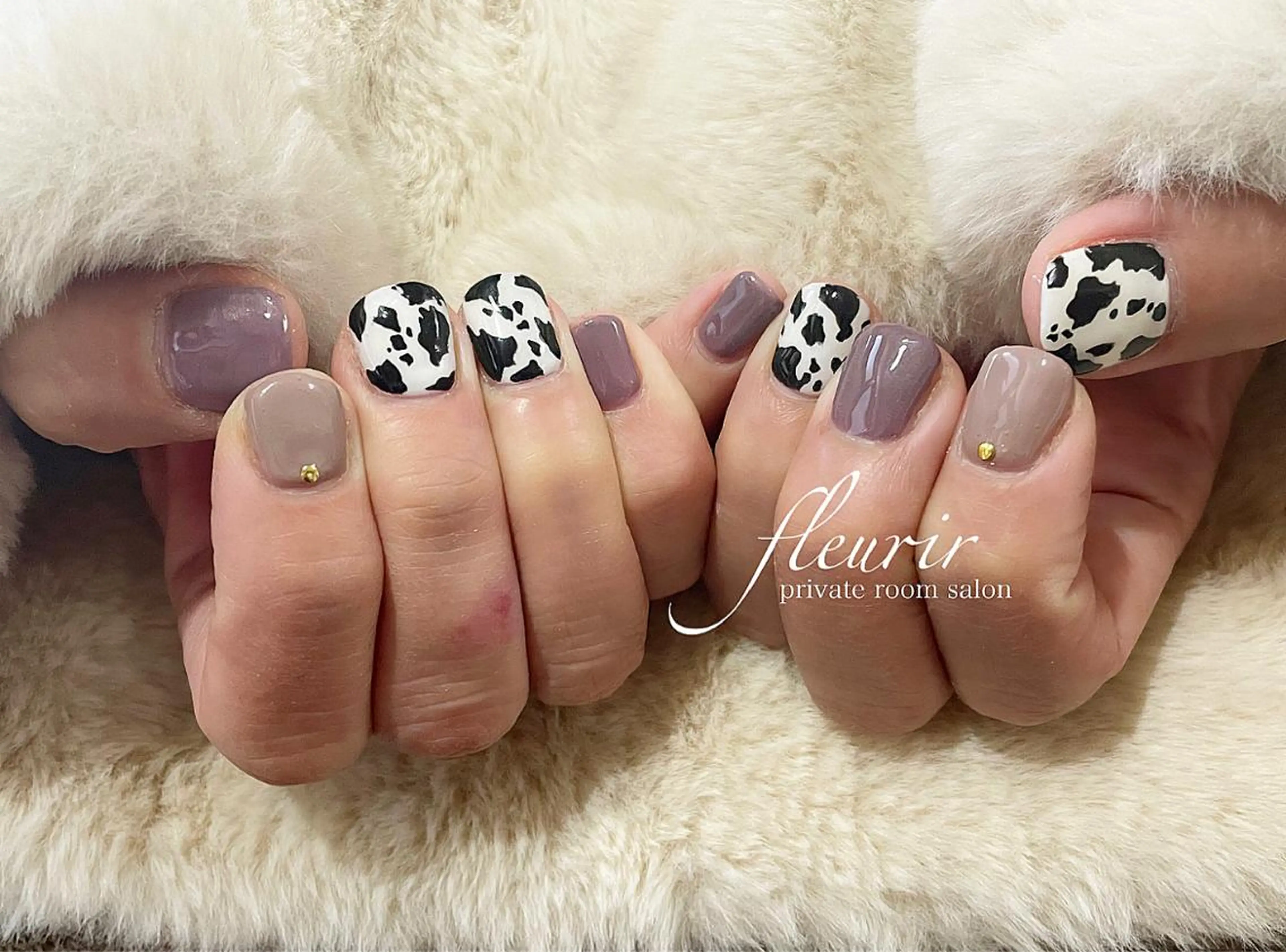 ネイル ワンカラーネイル フルリール 【プライベートサロンのネイルデザイン