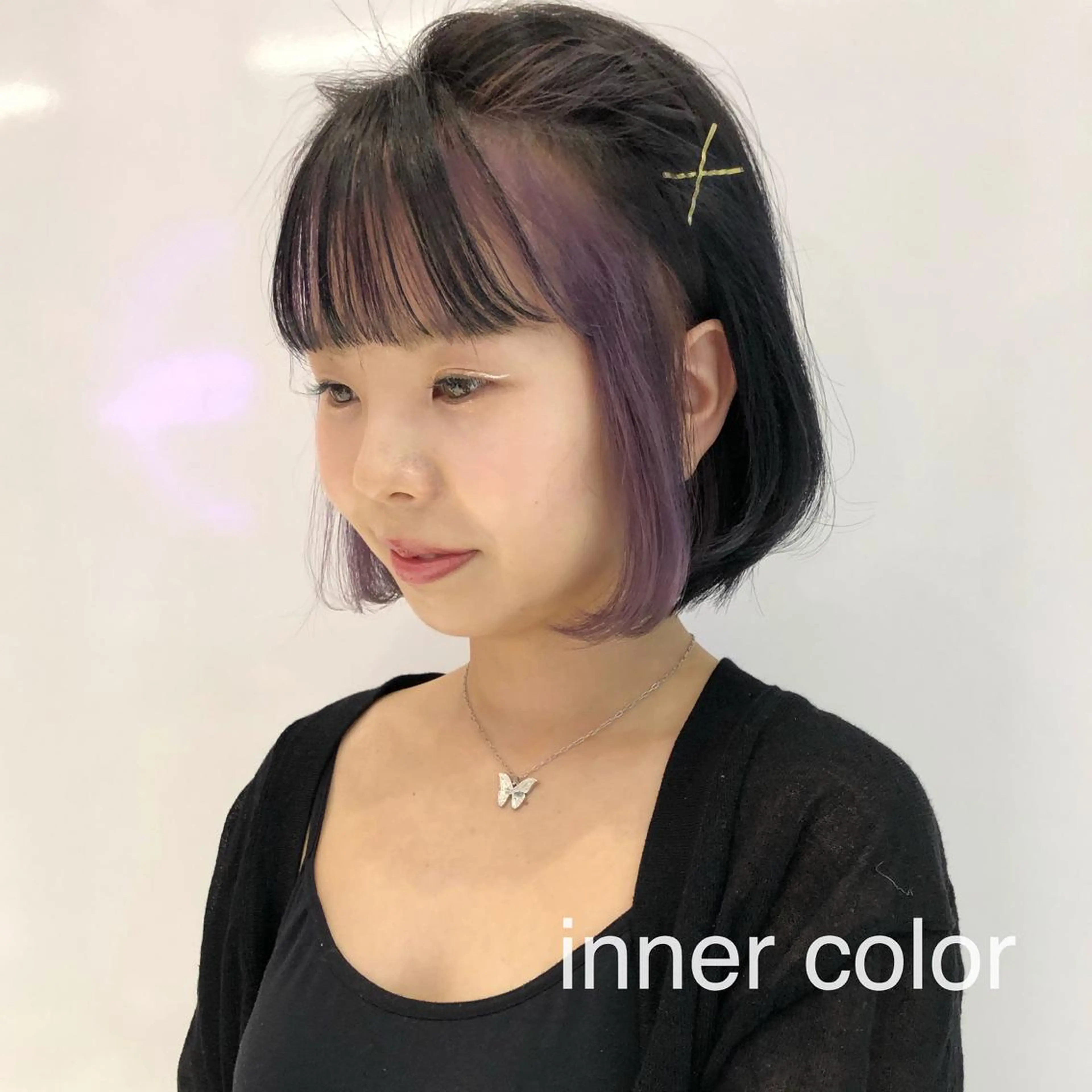 ショート カラー インナーカラー ボブ keen吉祥寺所属・相川 愛実のヘアスタイル